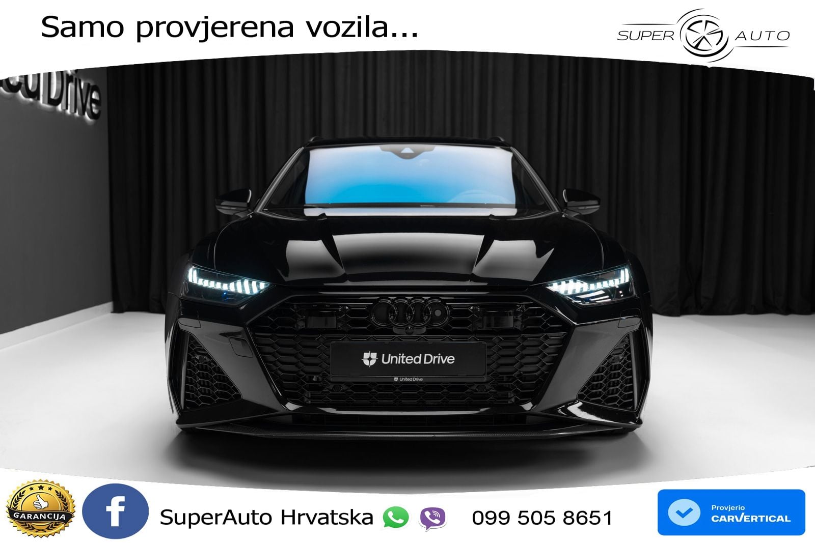 Audi RS6 Avant 4.0 TFSI V8 (600 KS) quattro Tiptronic LED+GR SJED+ACC
