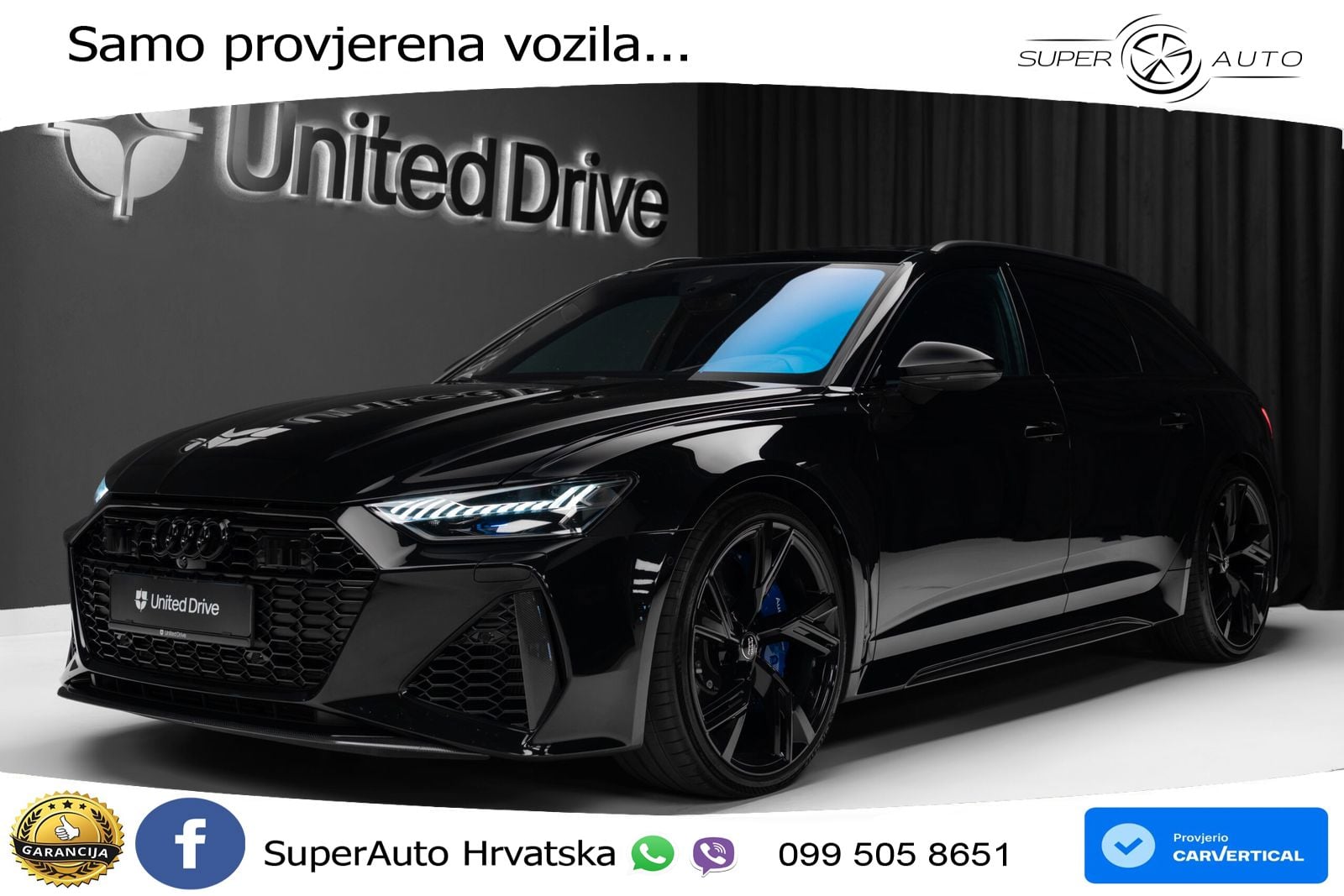 Audi RS6 Avant 4.0 TFSI V8 (600 KS) quattro Tiptronic LED+GR SJED+ACC