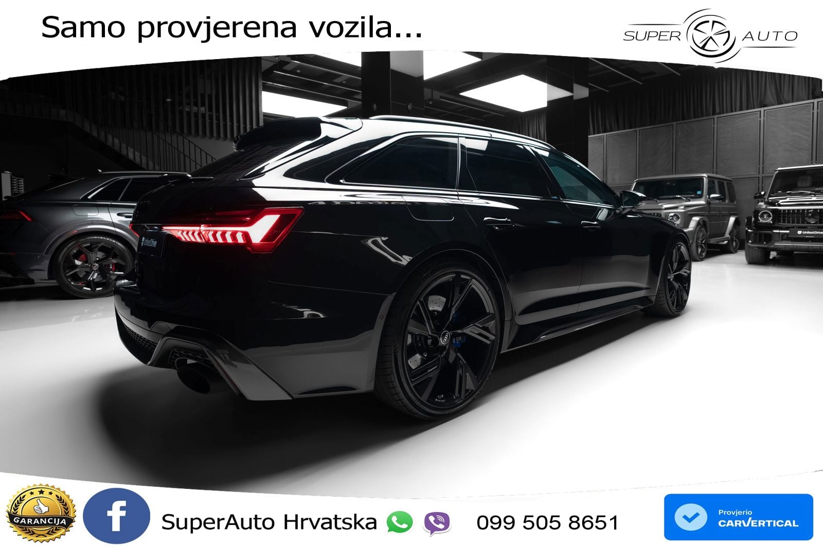 Audi RS6 Avant 4.0 TFSI V8 (600 KS) quattro Tiptronic LED+GR SJED+ACC