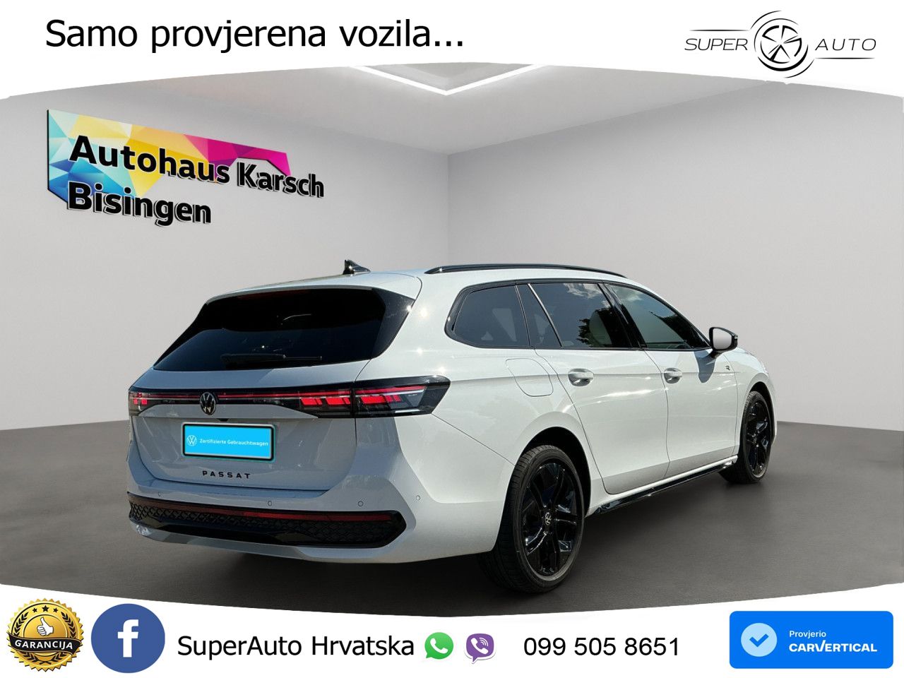 Volkswagen Passat Variant 1.5 TSI (204 KS) eHybrid DSG R-Line MATRIX+GR SJED+KAM