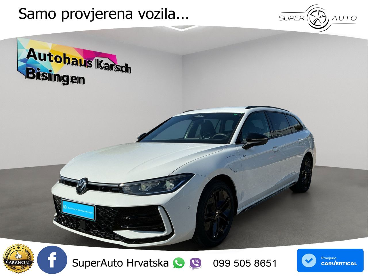 Volkswagen Passat Variant 1.5 TSI (204 KS) eHybrid DSG R-Line MATRIX+GR SJED+KAM