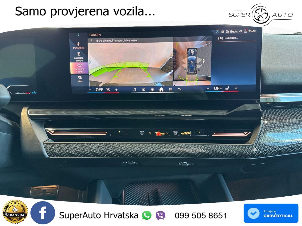 BMW 520d Touring (197 KS) Steptronic ACC+HEAD+4xGR SJED+360+PANO