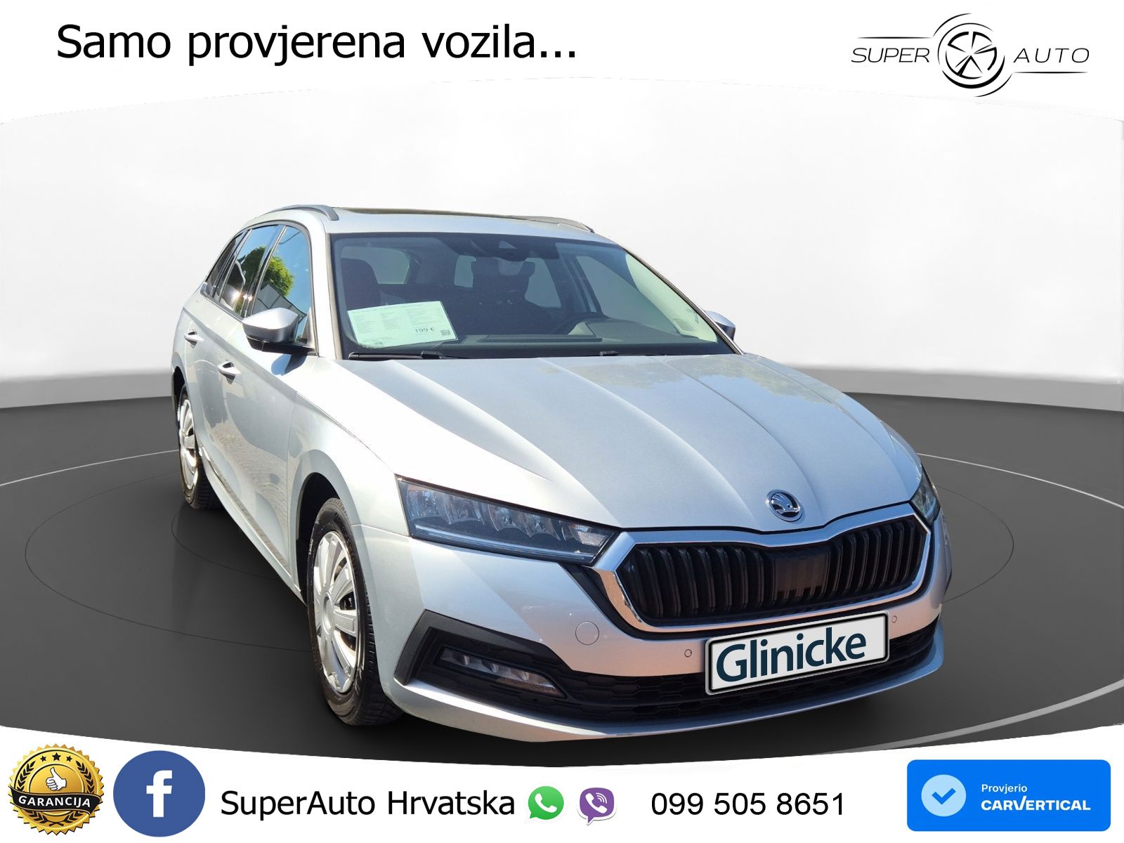 Škoda Octavia Combi 2.0 TDI (150 KS) LED+GR SJED+ACC