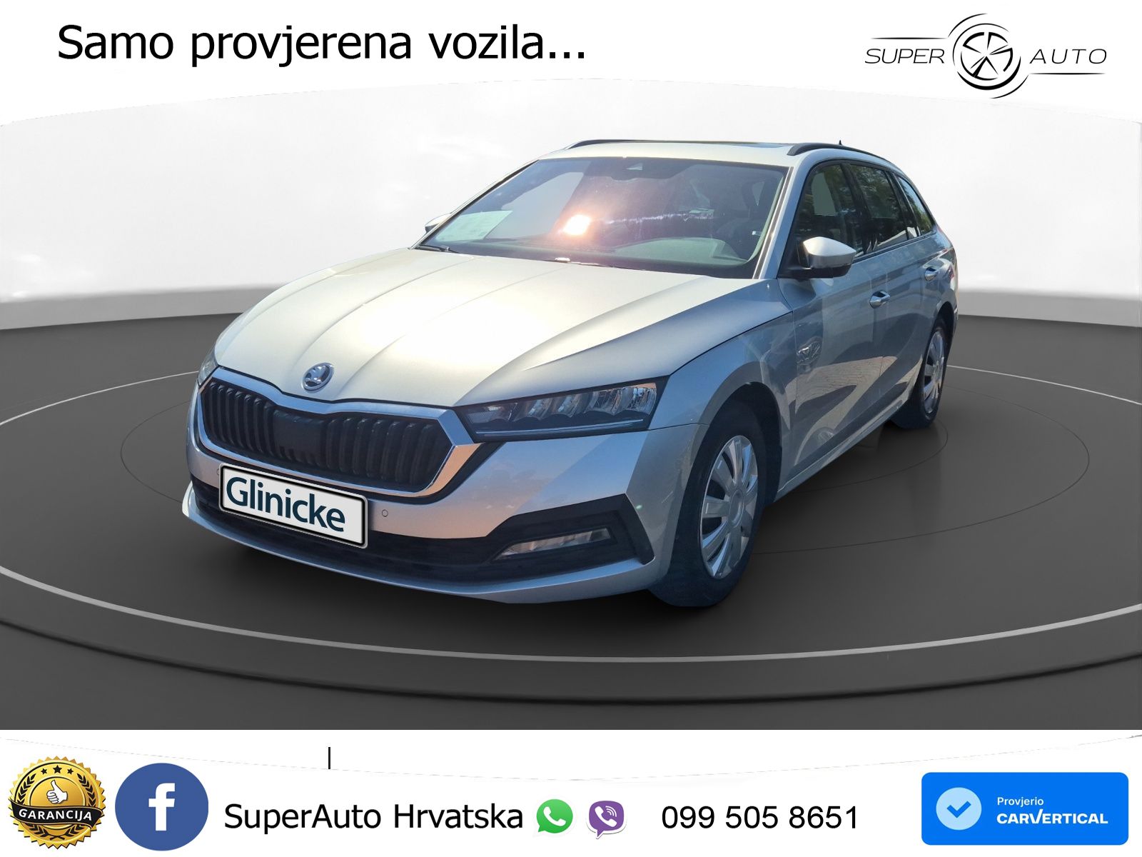 Škoda Octavia Combi 2.0 TDI (150 KS) LED+GR SJED+ACC