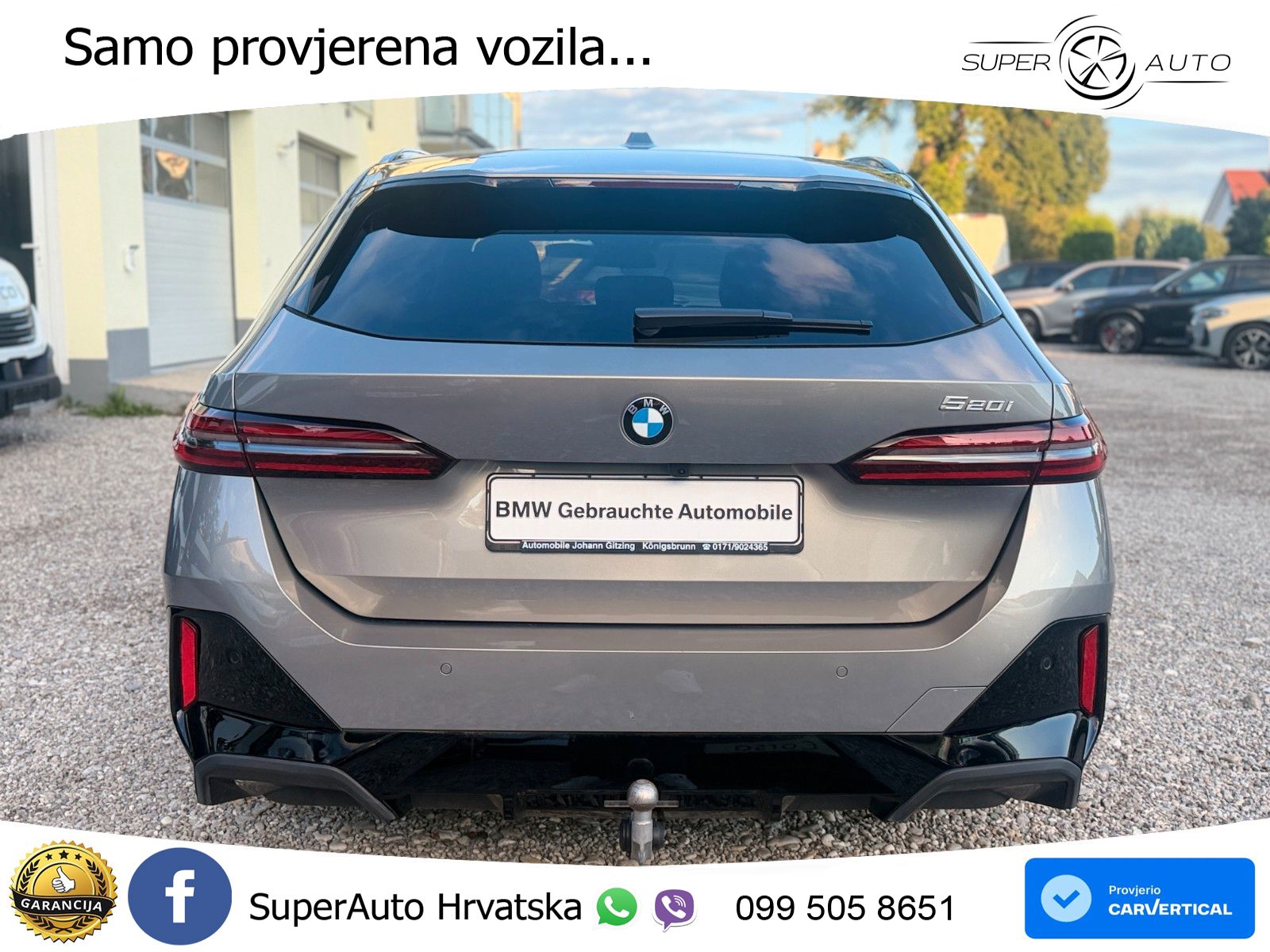 BMW 520i Touring (208 KS) Steptronic LED+GR SJED+ACC