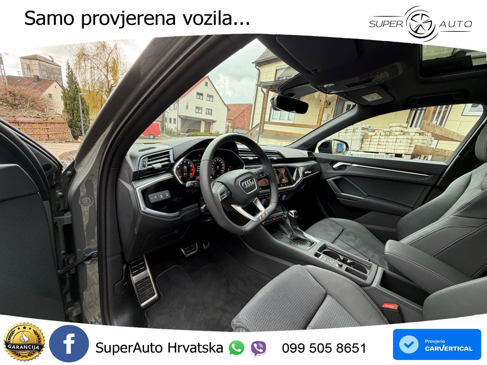 Audi Q3 II Sportback 40 TFSI (190 KS) quattro S tronic S line MATRIX+GR SJED+KAM