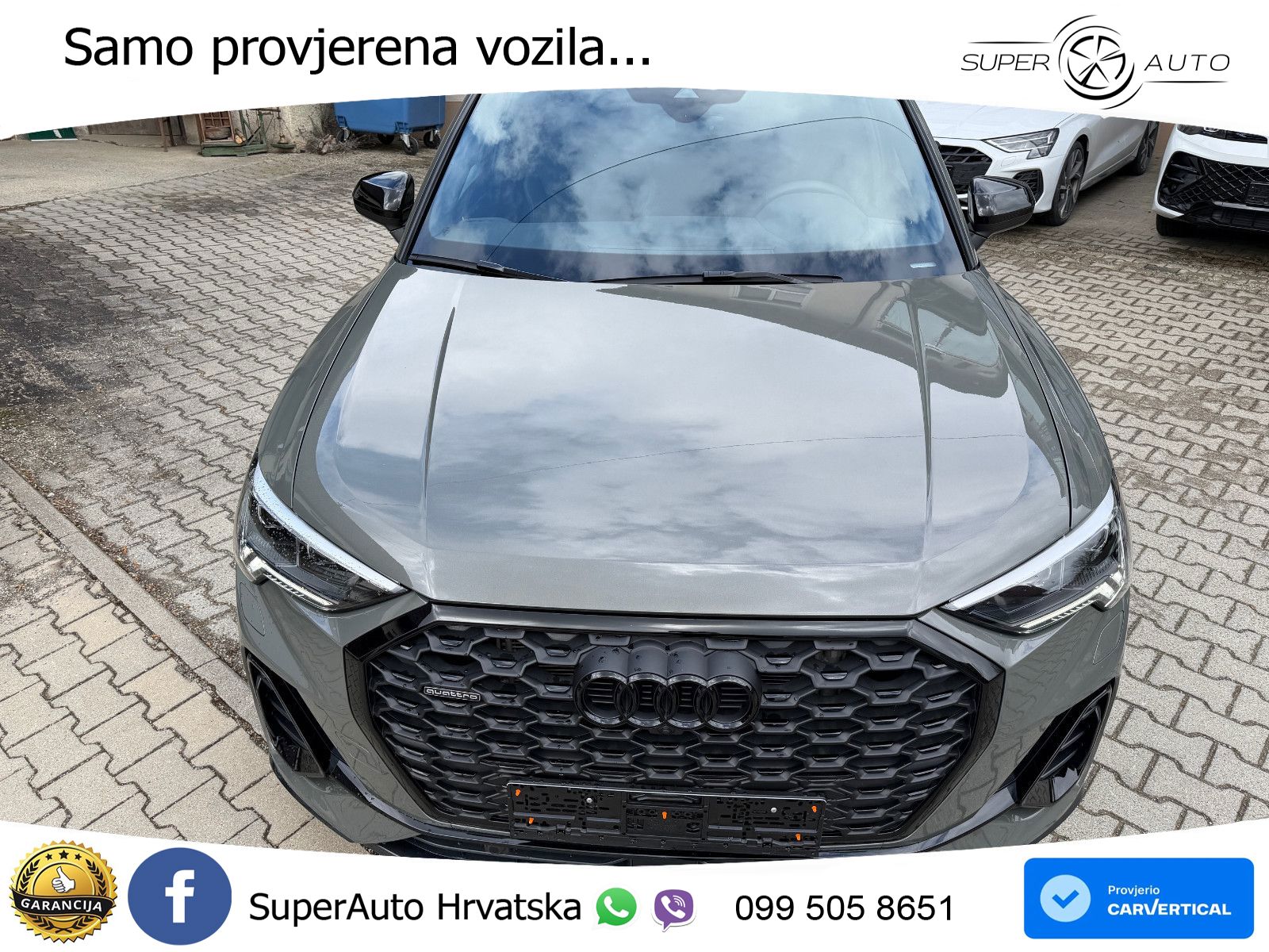 Audi Q3 II Sportback 40 TFSI (190 KS) quattro S tronic S line MATRIX+GR SJED+KAM