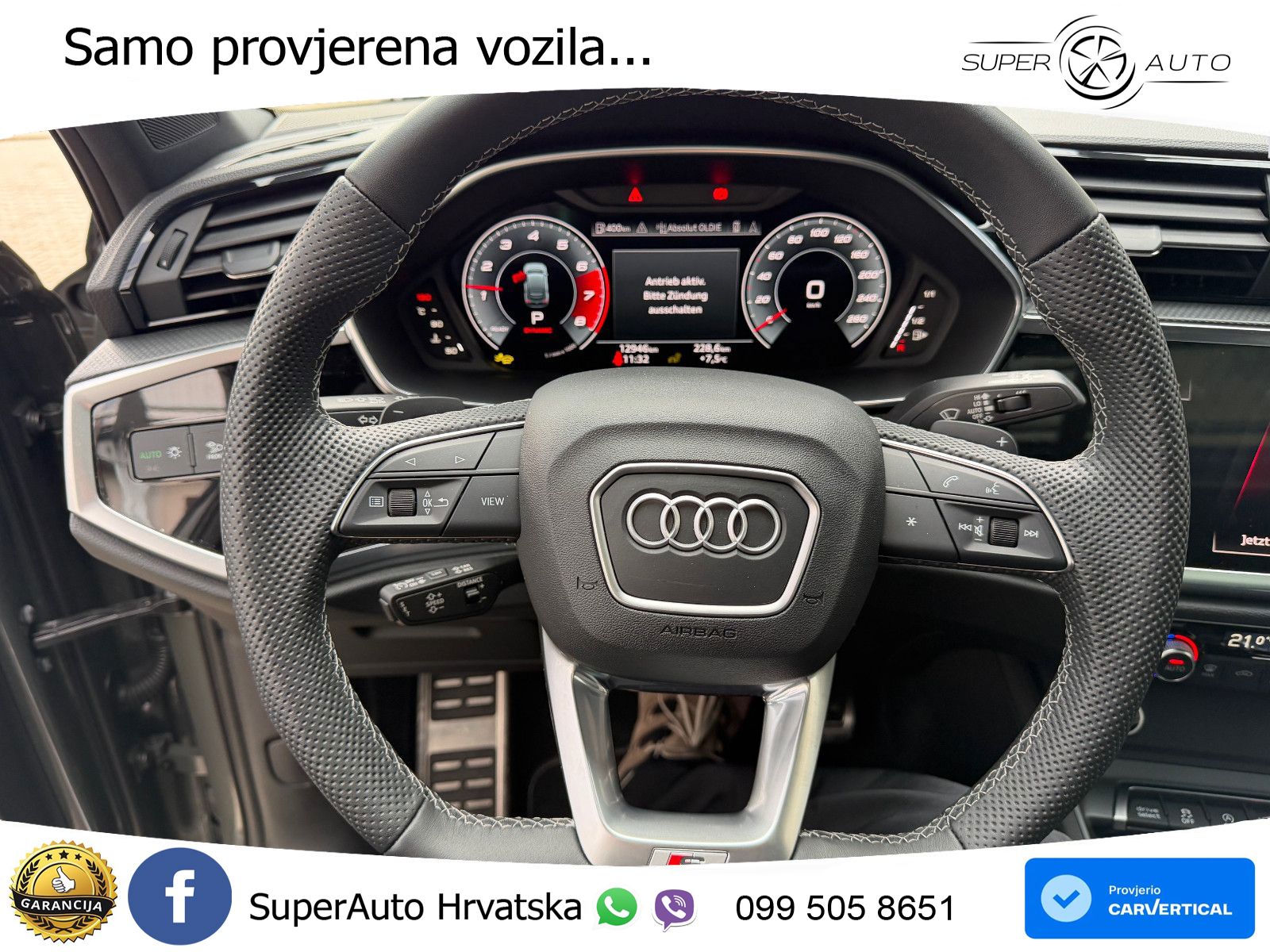 Audi Q3 II Sportback 40 TFSI (190 KS) quattro S tronic S line MATRIX+GR SJED+KAM