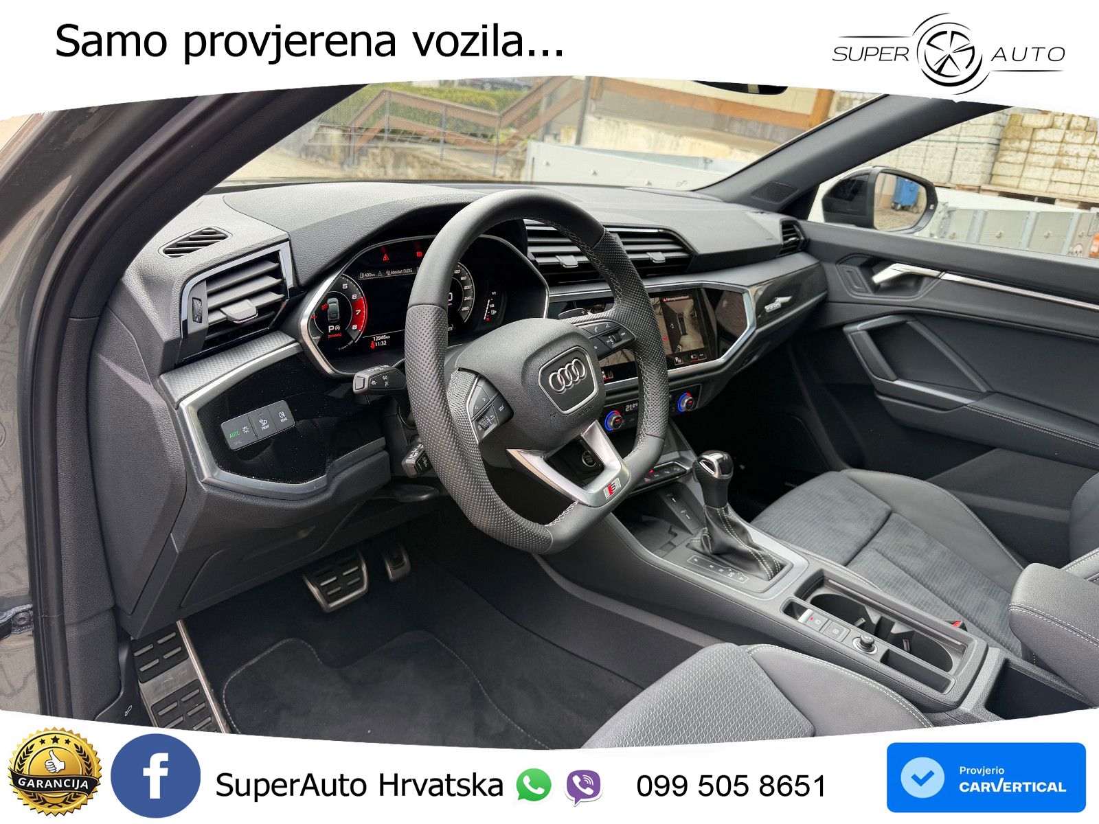 Audi Q3 II Sportback 40 TFSI (190 KS) quattro S tronic S line MATRIX+GR SJED+KAM