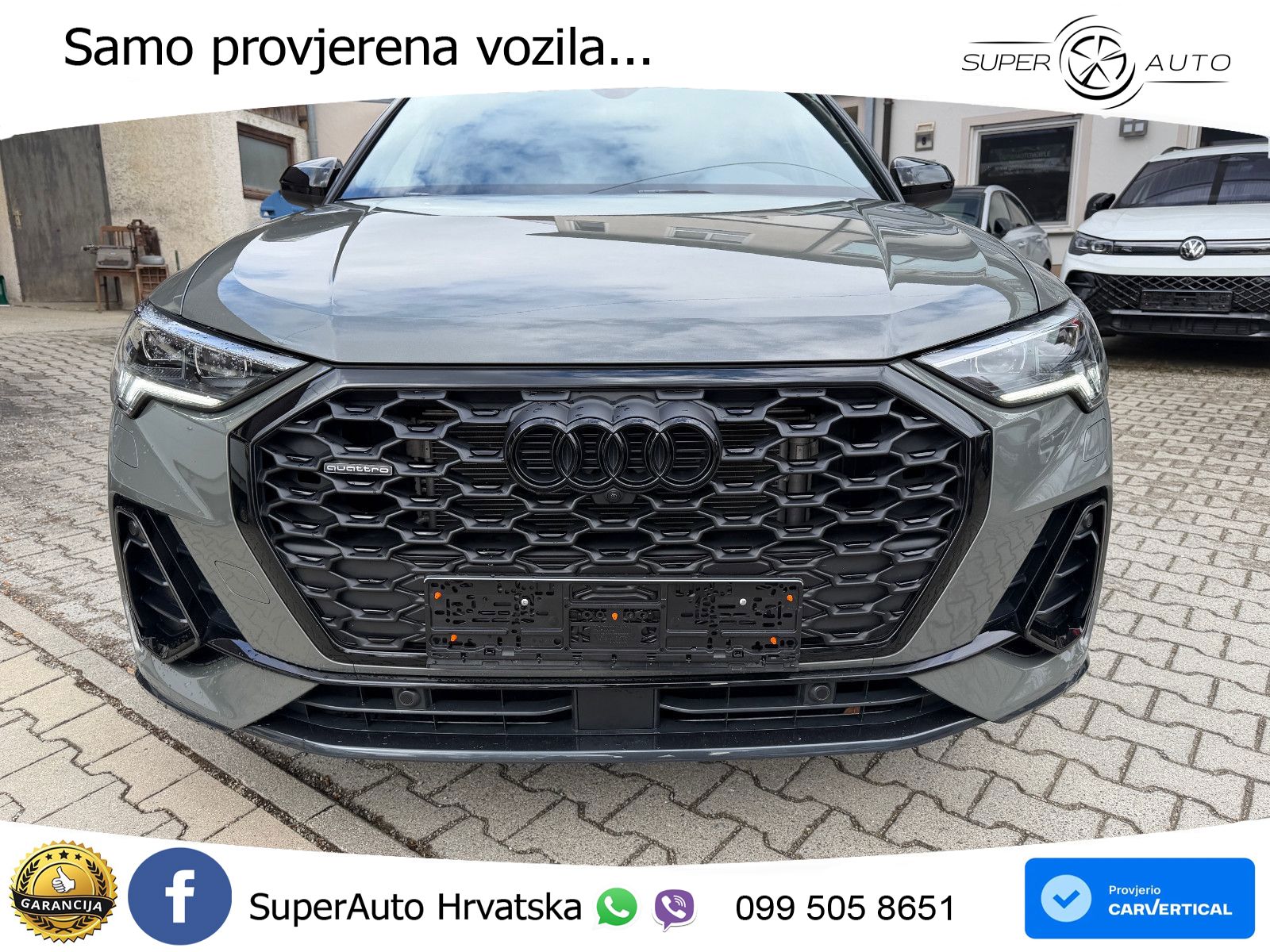 Audi Q3 II Sportback 40 TFSI (190 KS) quattro S tronic S line MATRIX+GR SJED+KAM