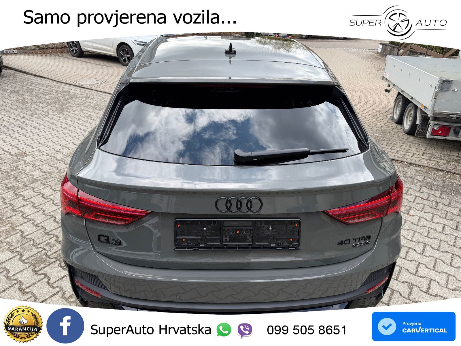 Audi Q3 II Sportback 40 TFSI (190 KS) quattro S tronic S line MATRIX+GR SJED+KAM