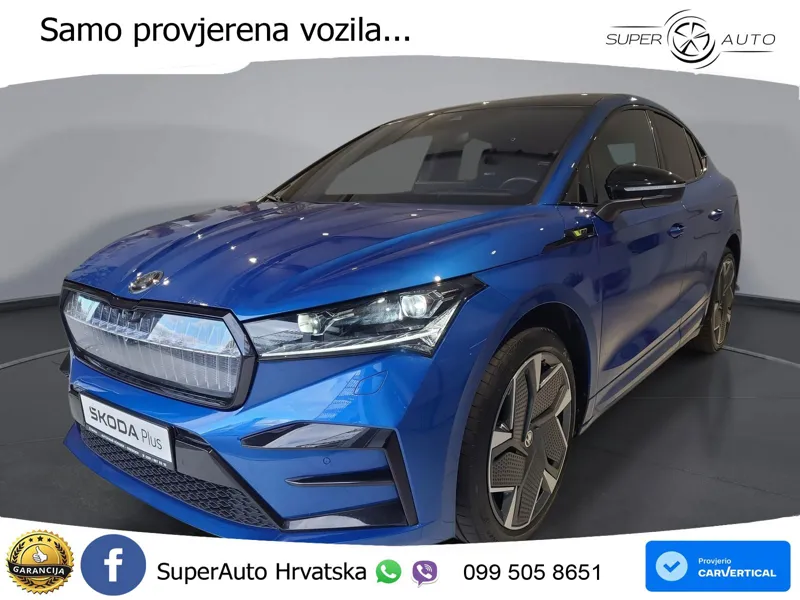 Škoda Enyaq Coupe iV RS 82 kWh (299 KS) AWD LED+GR SJED+ACC
