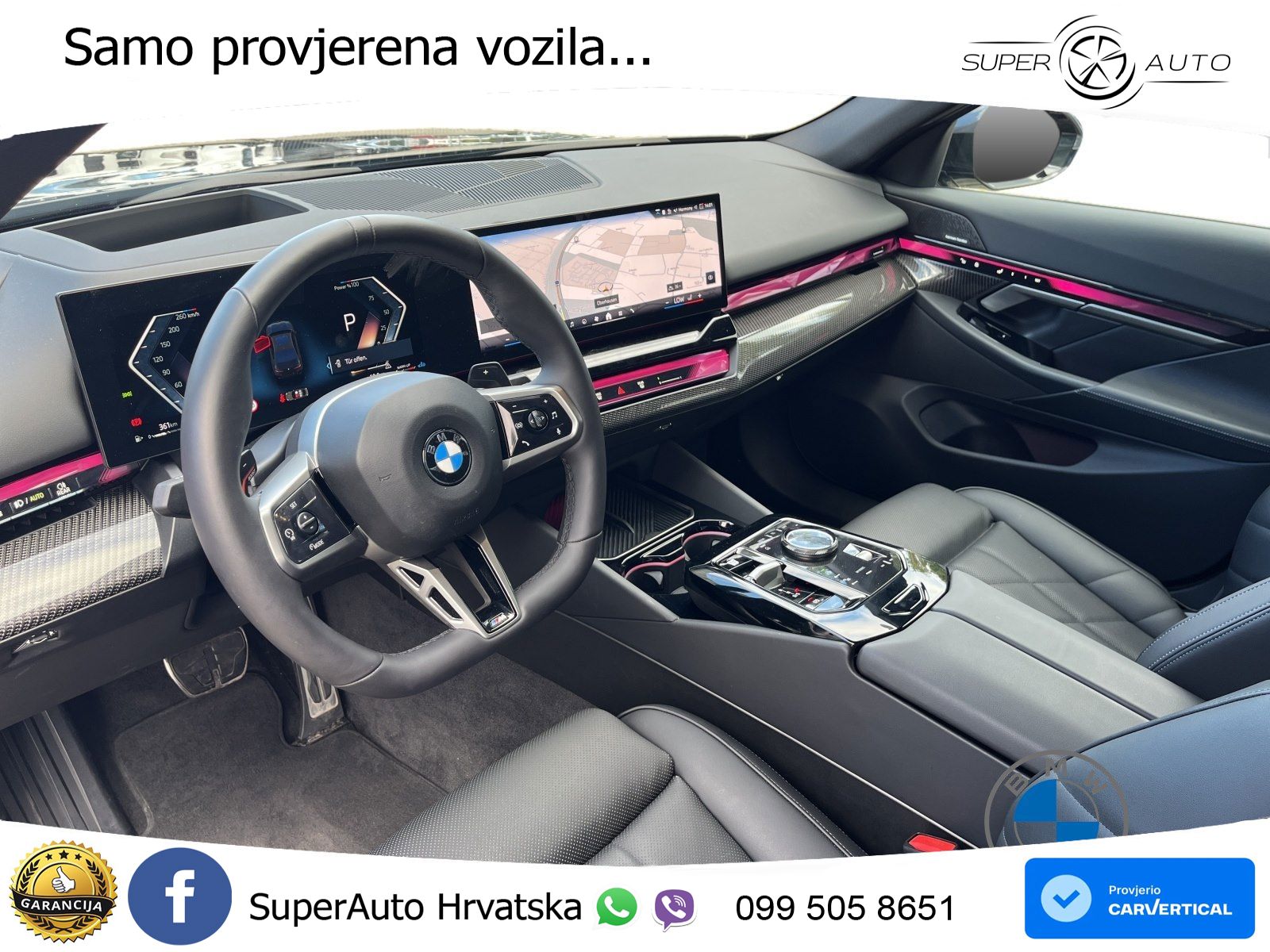 BMW 520d (197 KS) Steptronic M Sport LED+GR SJED+ACC