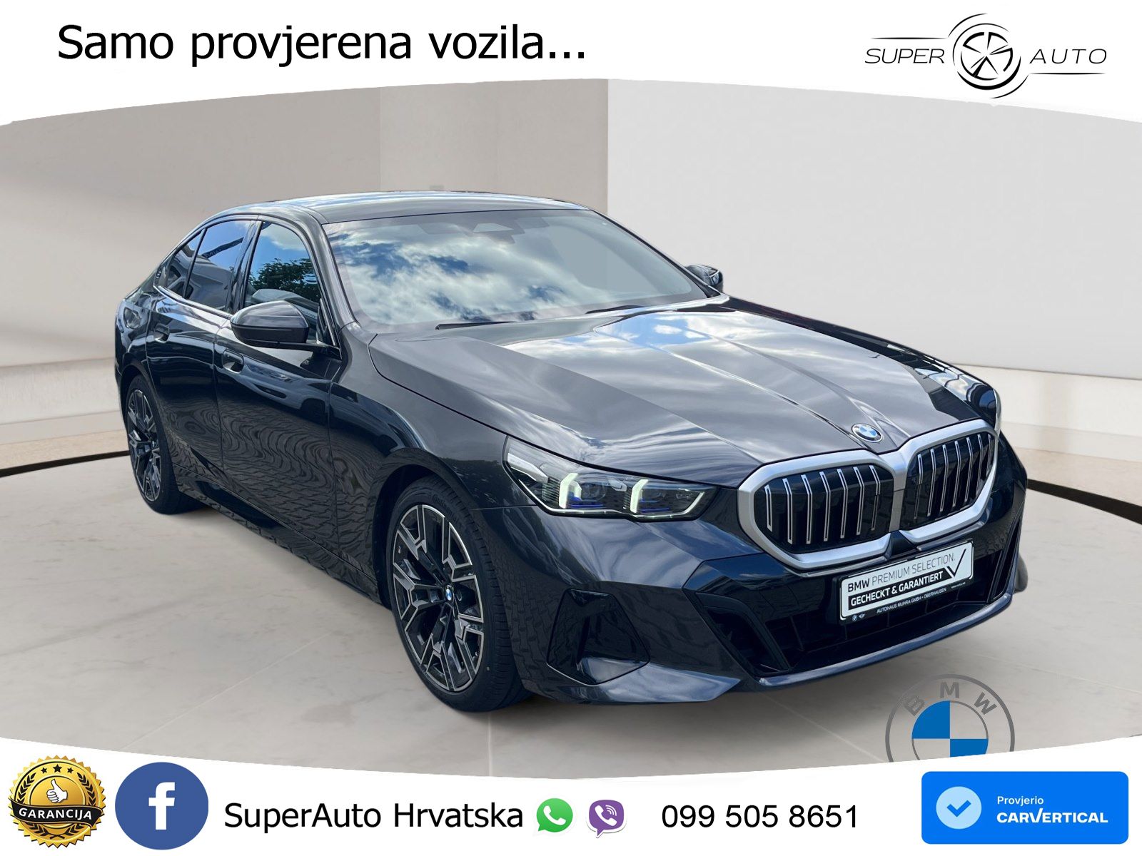 BMW 520d (197 KS) Steptronic M Sport LED+GR SJED+ACC