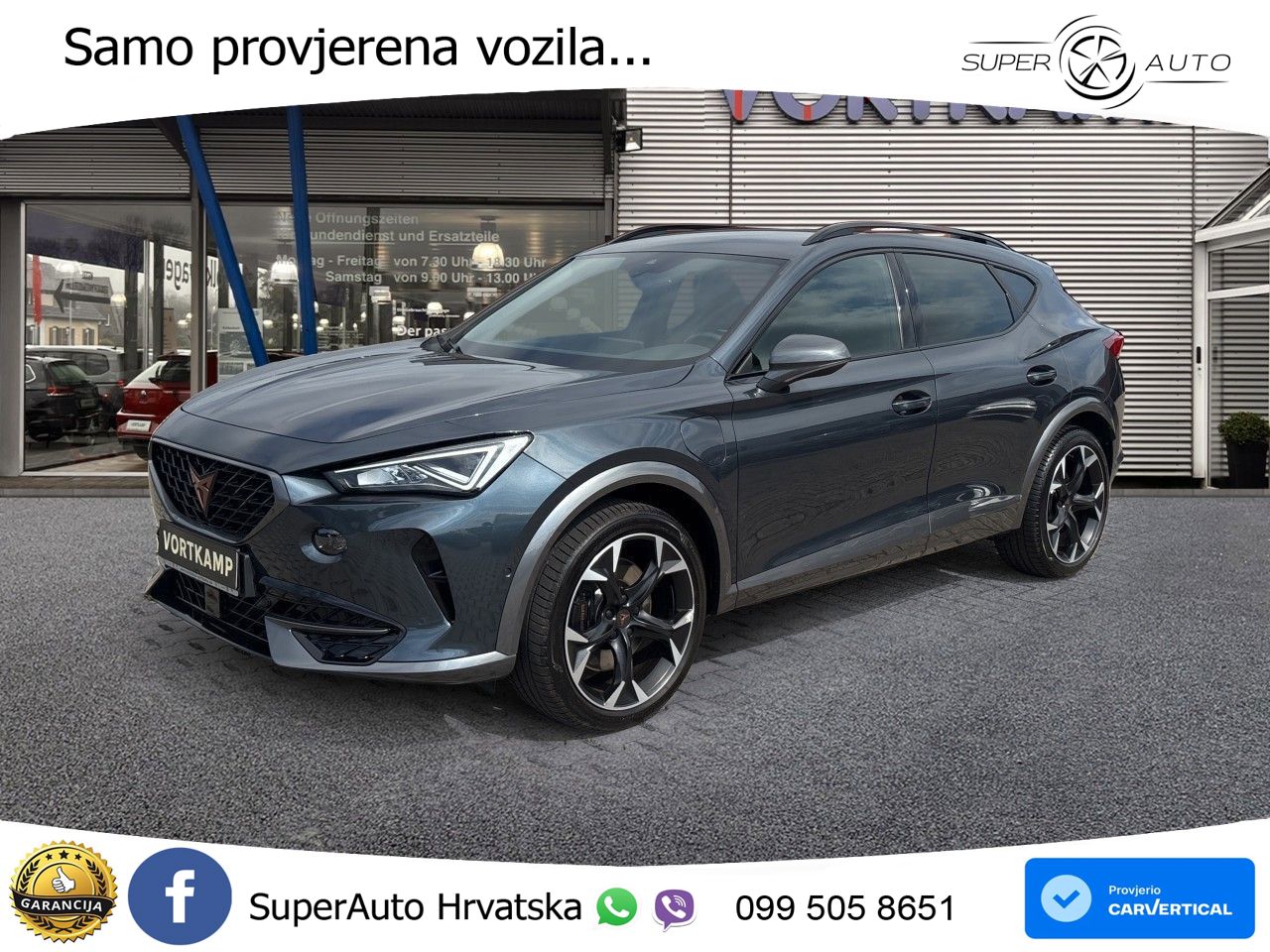 Cupra Formentor 1.4 TSI (245 KS) e-Hybrid DSG VZ LED+GR SJED+ACC