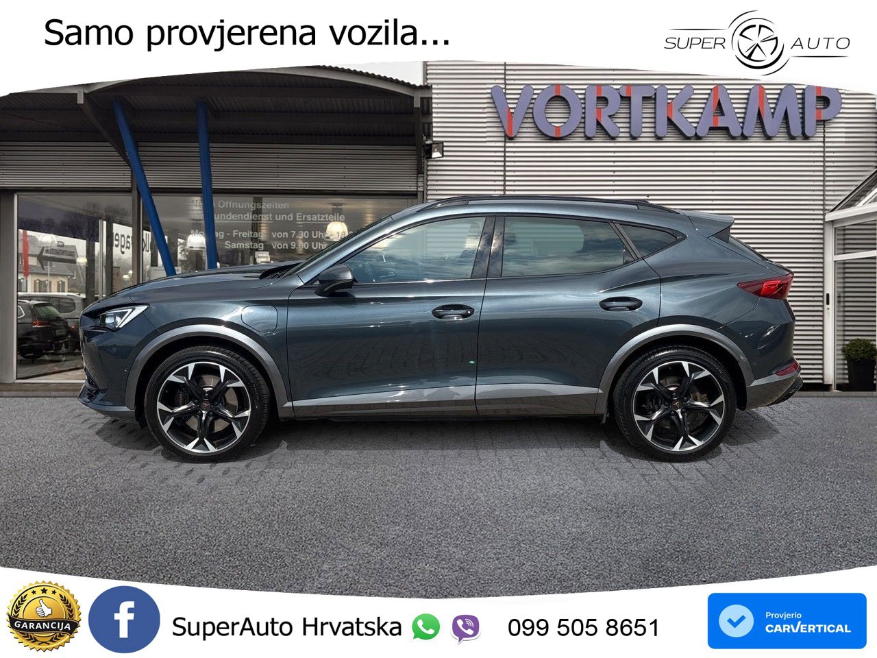 Cupra Formentor 1.4 TSI (245 KS) e-Hybrid DSG VZ LED+GR SJED+ACC