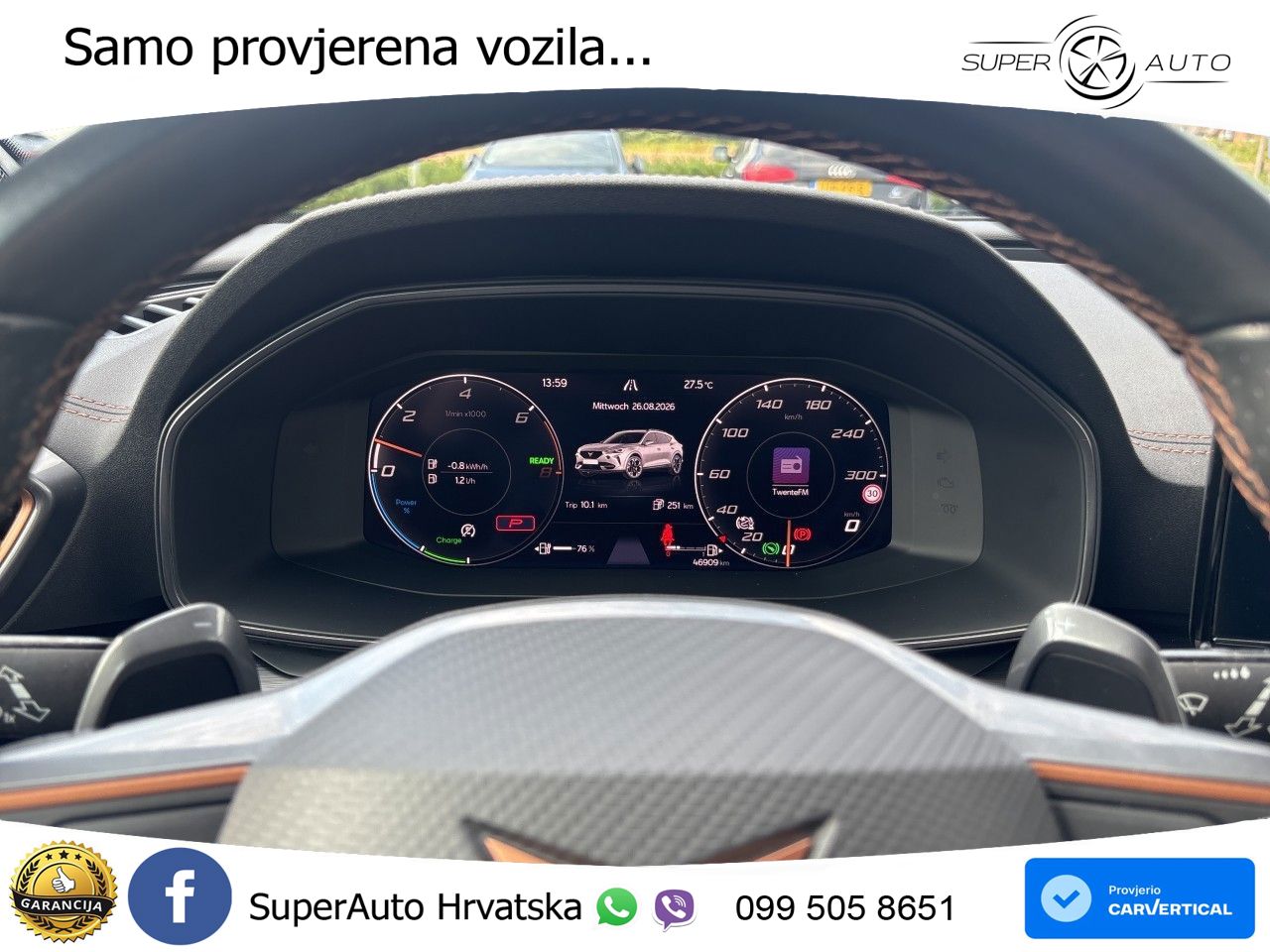Cupra Formentor 1.4 TSI (245 KS) e-Hybrid DSG VZ LED+GR SJED+ACC