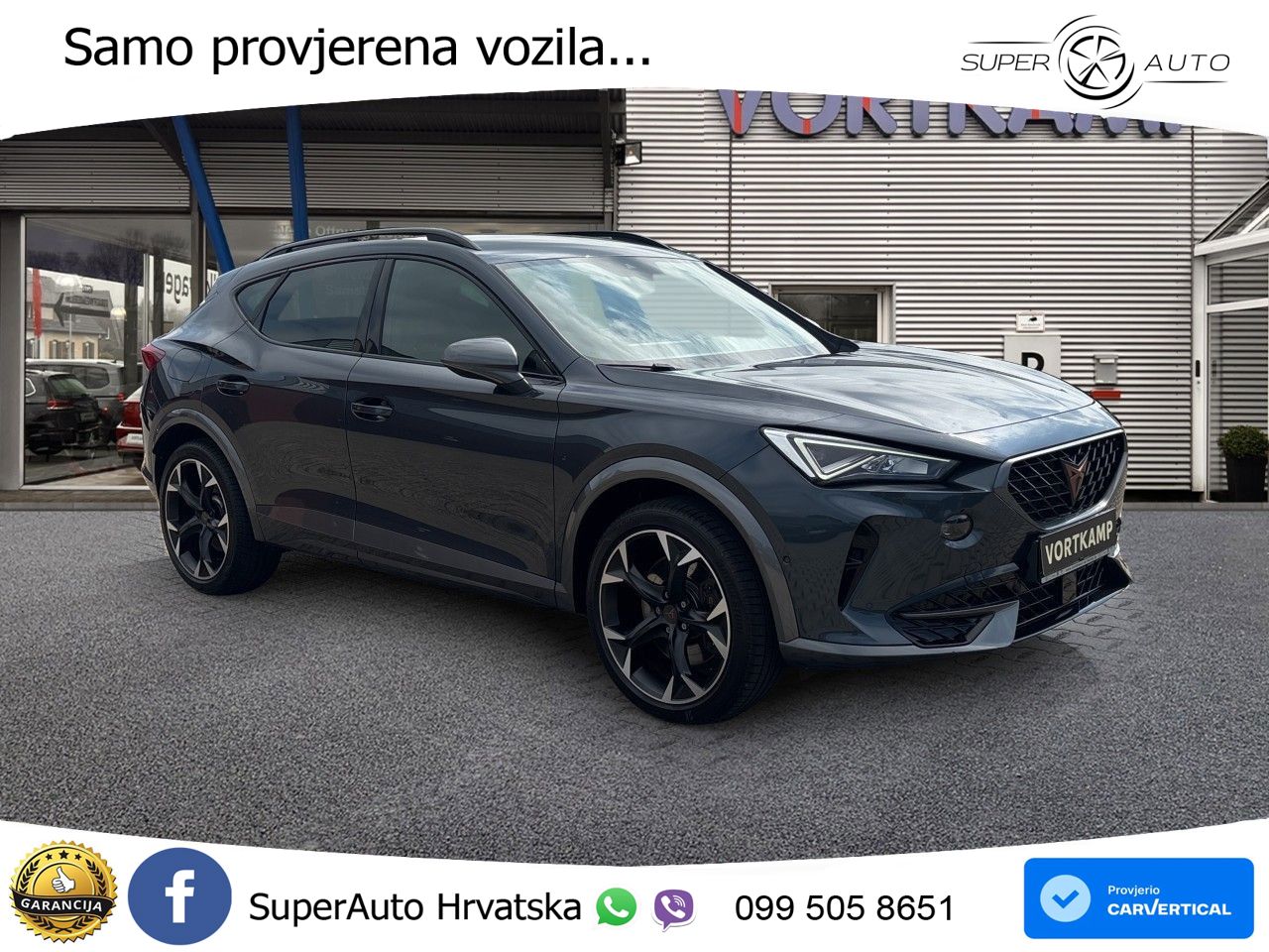 Cupra Formentor 1.4 TSI (245 KS) e-Hybrid DSG VZ LED+GR SJED+ACC
