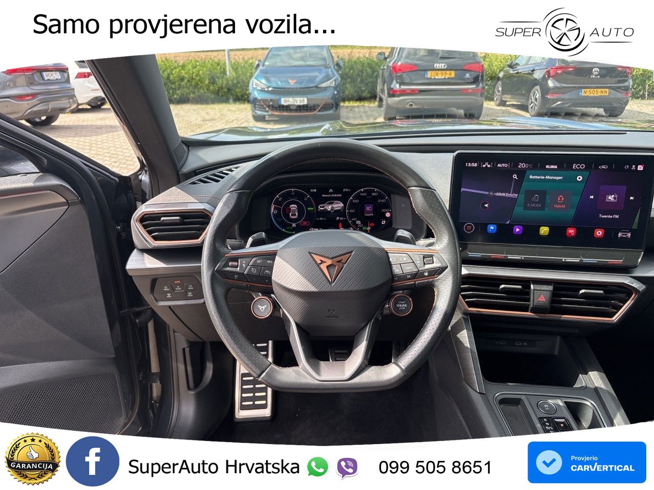Cupra Formentor 1.4 TSI (245 KS) e-Hybrid DSG VZ LED+GR SJED+ACC