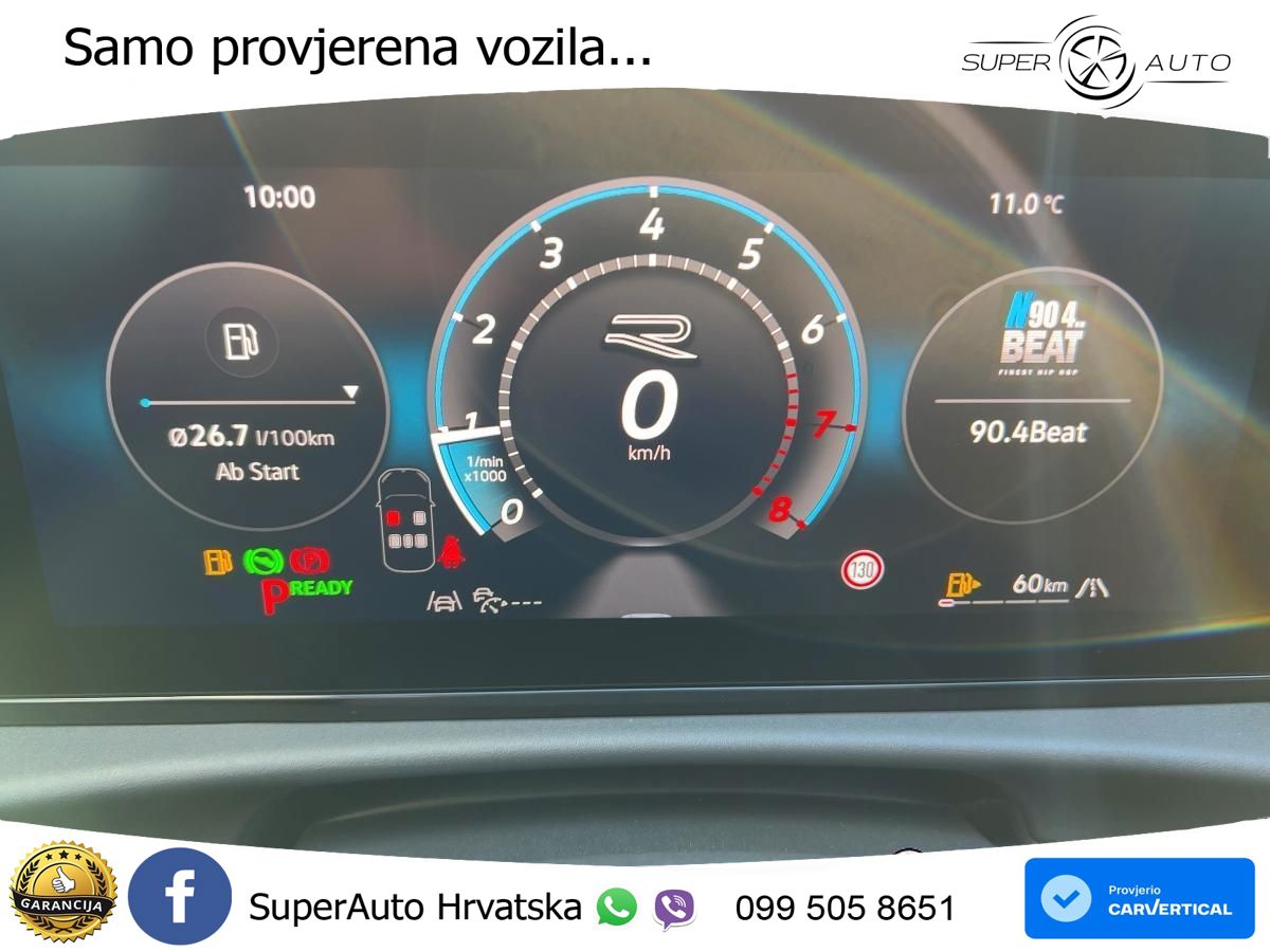 Volkswagen T-Roc 1.5 eTSI (150 KS)  DSG R-Line MATRIX+GR SJED+KAM