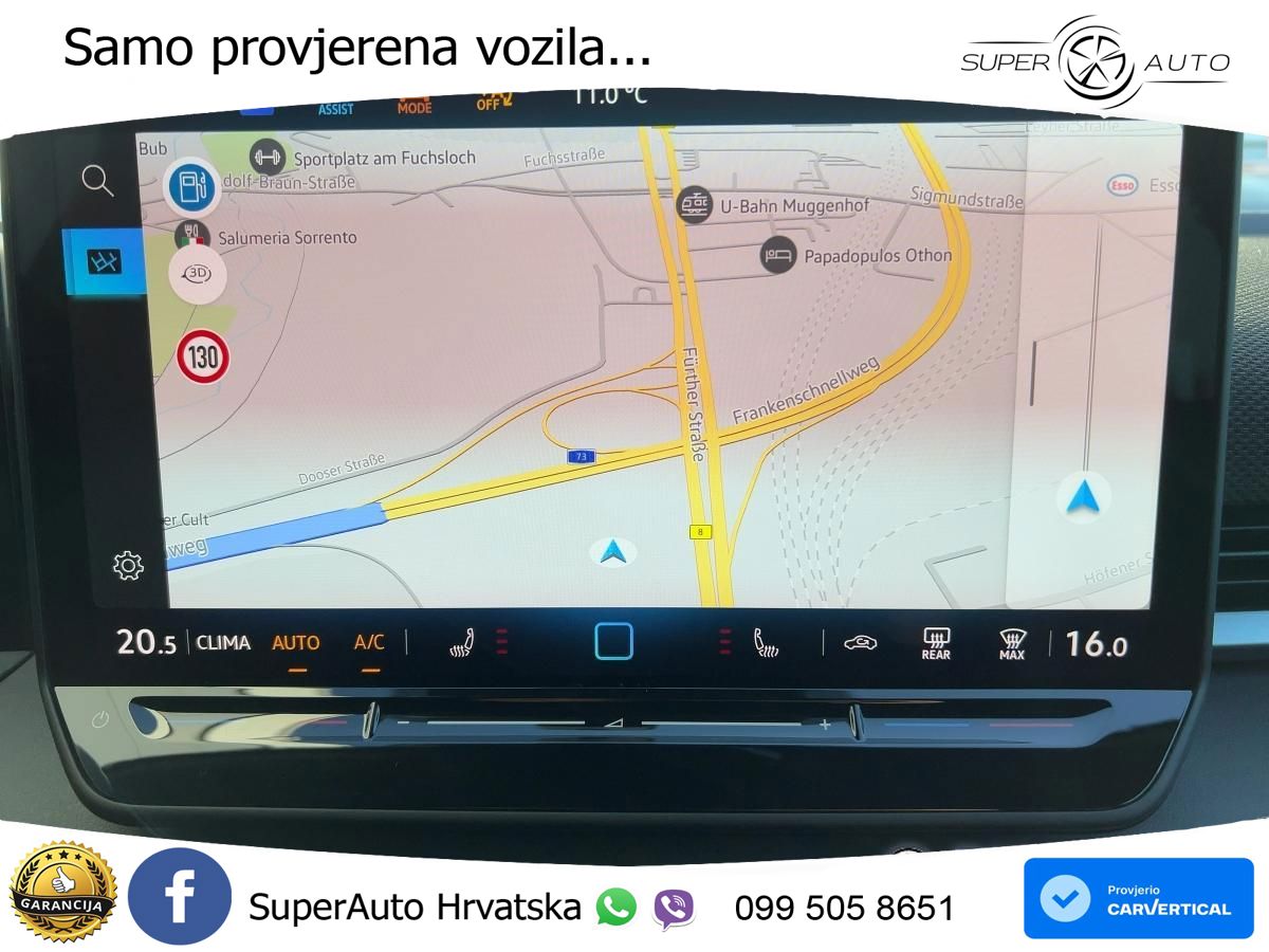 Volkswagen T-Roc 1.5 eTSI (150 KS)  DSG R-Line MATRIX+GR SJED+KAM