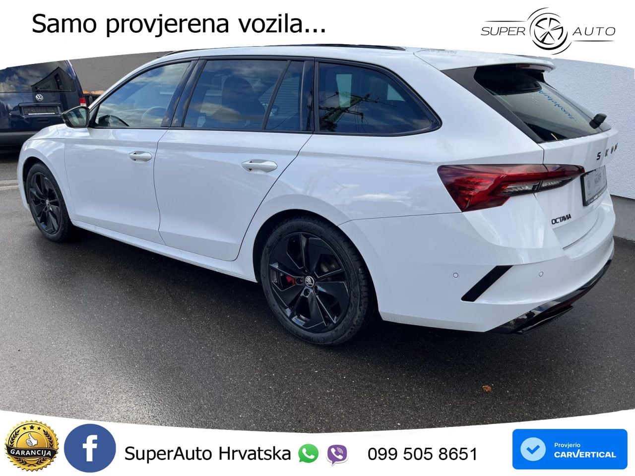 Škoda Octavia Combi RS 2.0 TSI (265 KS) DSG MATRIX+GR SJED+KAM
