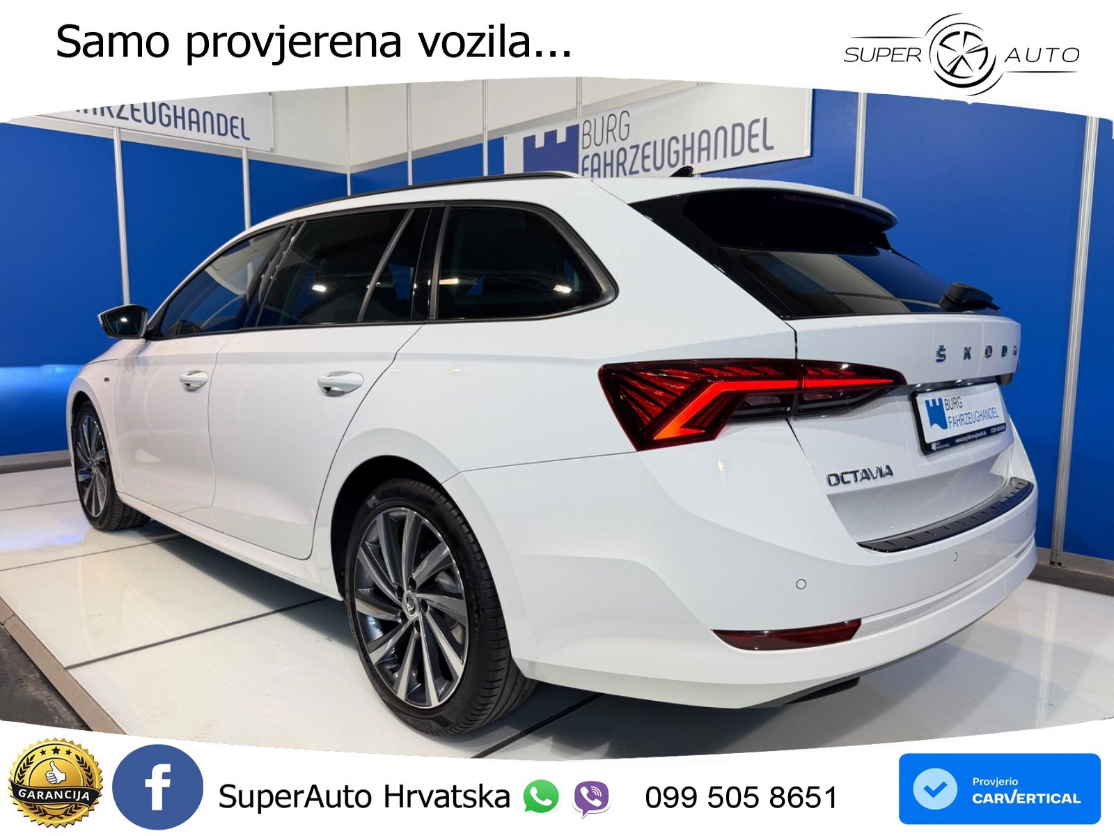 Škoda Octavia Combi 2.0 TDI (150 KS) DSG LED+GR SJED+ACC