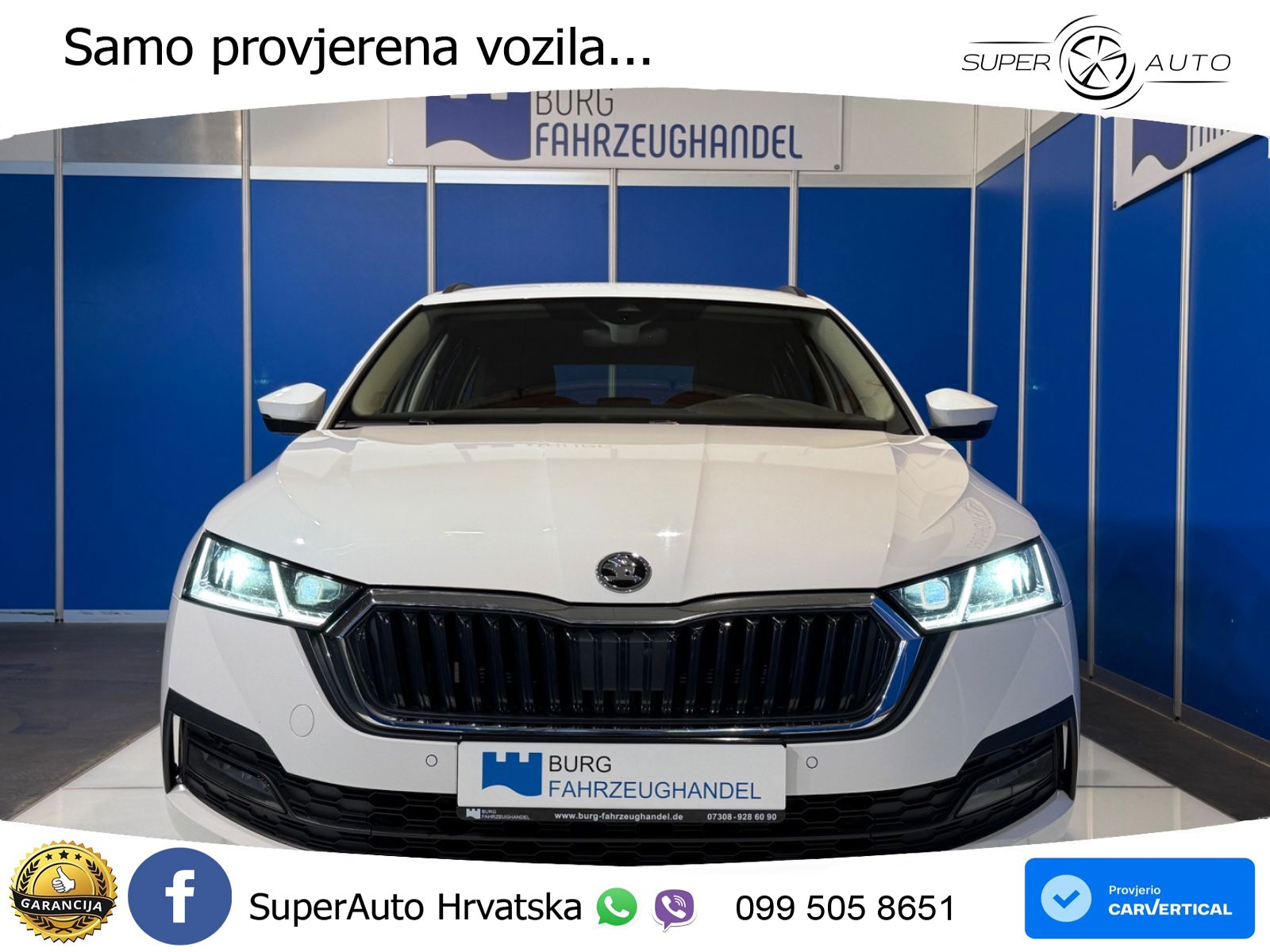 Škoda Octavia Combi 2.0 TDI (150 KS) DSG LED+GR SJED+ACC