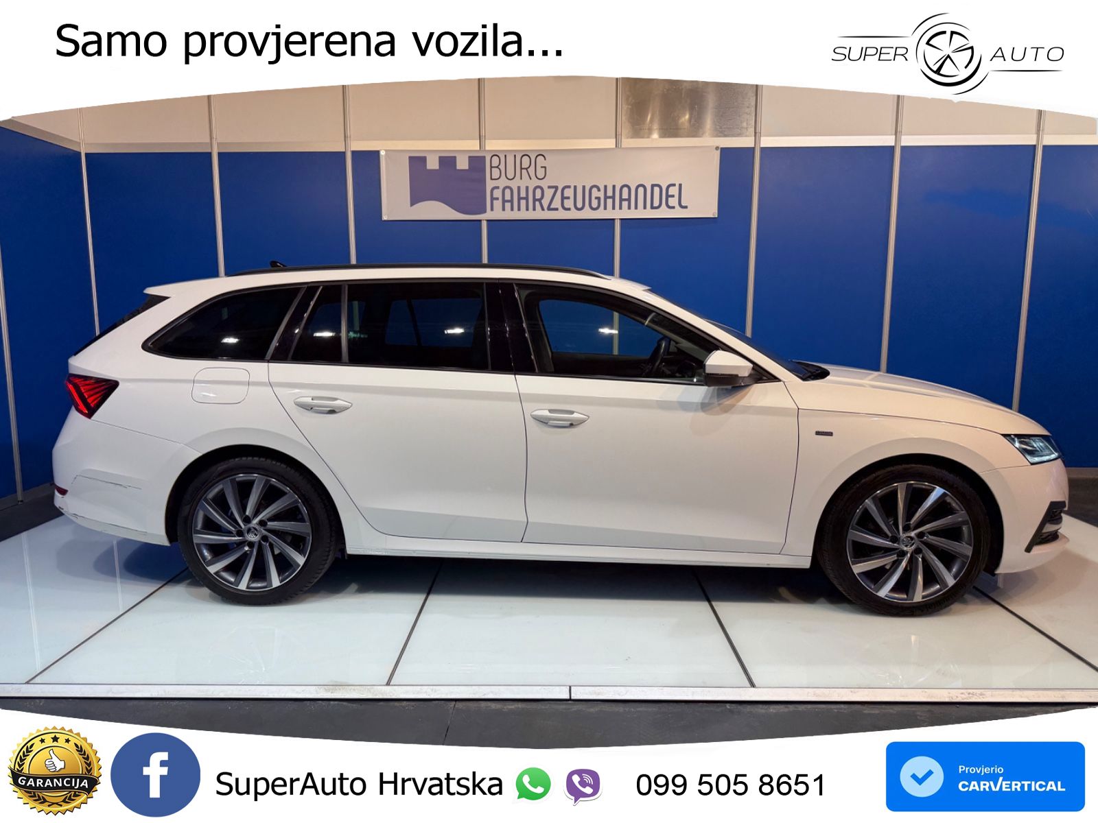 Škoda Octavia Combi 2.0 TDI (150 KS) DSG LED+GR SJED+ACC