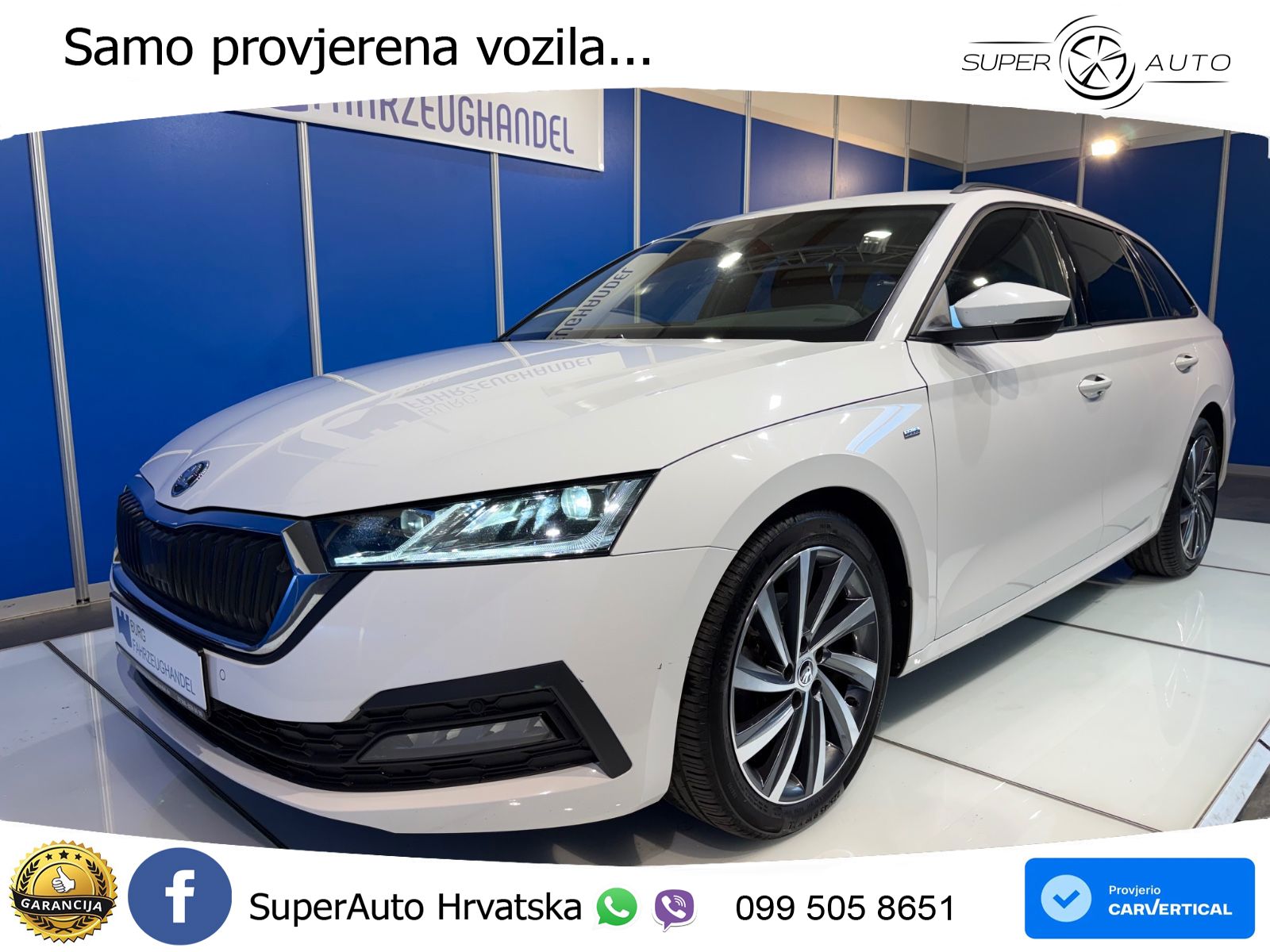 Škoda Octavia Combi 2.0 TDI (150 KS) DSG LED+GR SJED+ACC