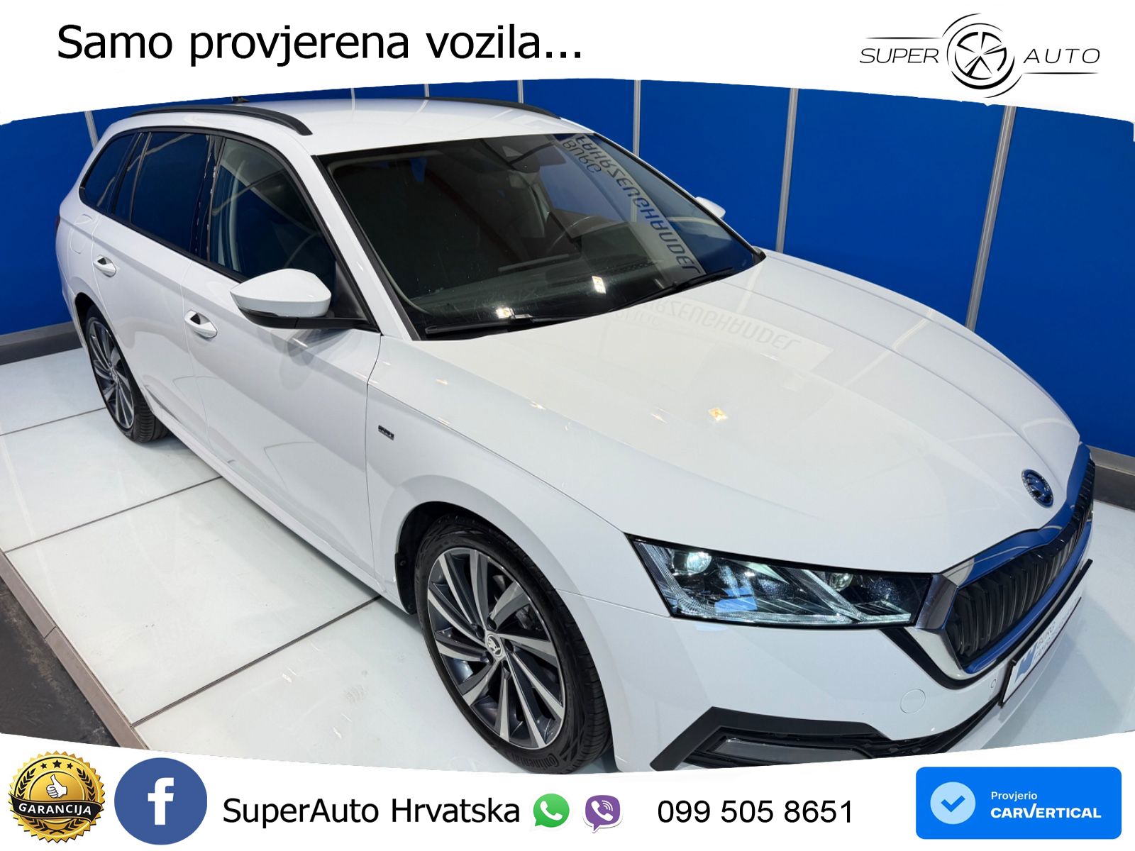 Škoda Octavia Combi 2.0 TDI (150 KS) DSG LED+GR SJED+ACC