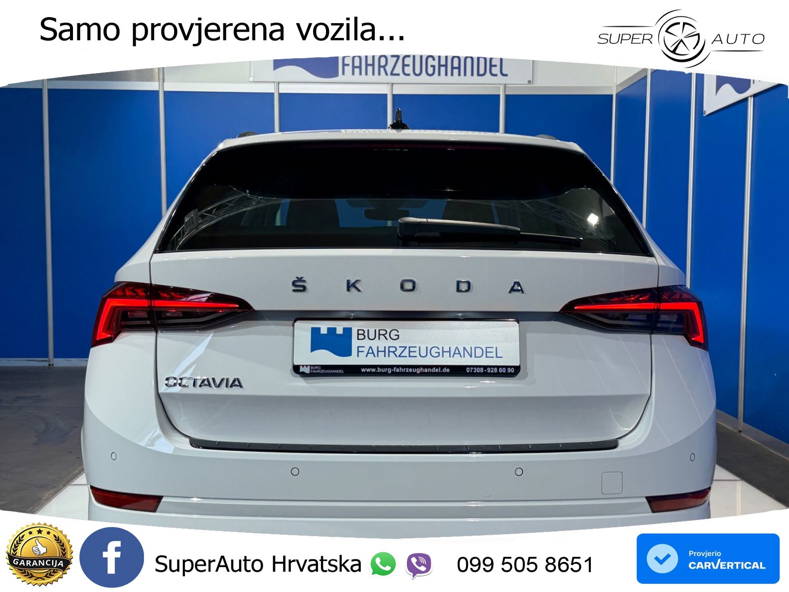 Škoda Octavia Combi 2.0 TDI (150 KS) DSG LED+GR SJED+ACC