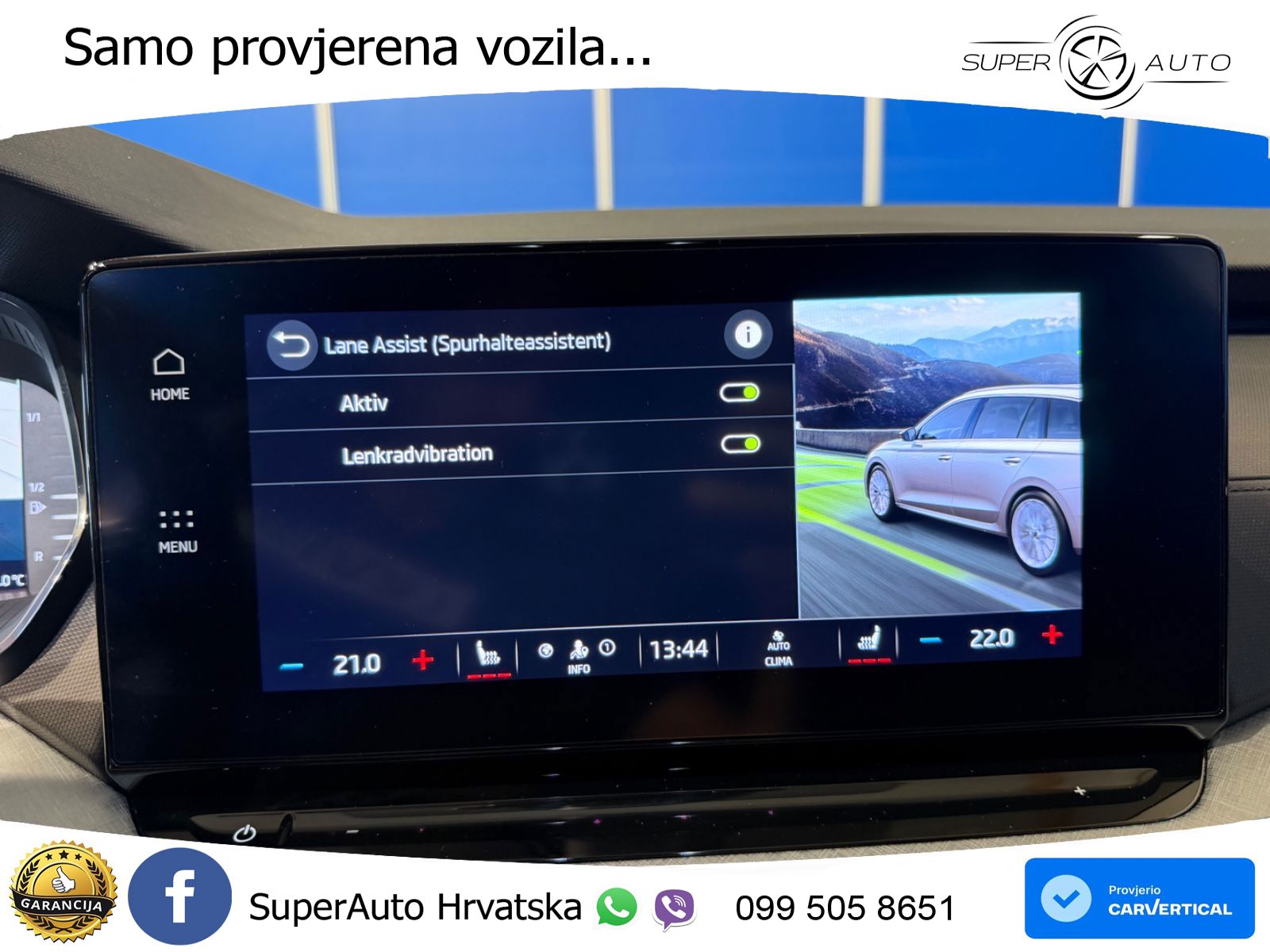 Škoda Octavia Combi 2.0 TDI (150 KS) DSG LED+GR SJED+ACC