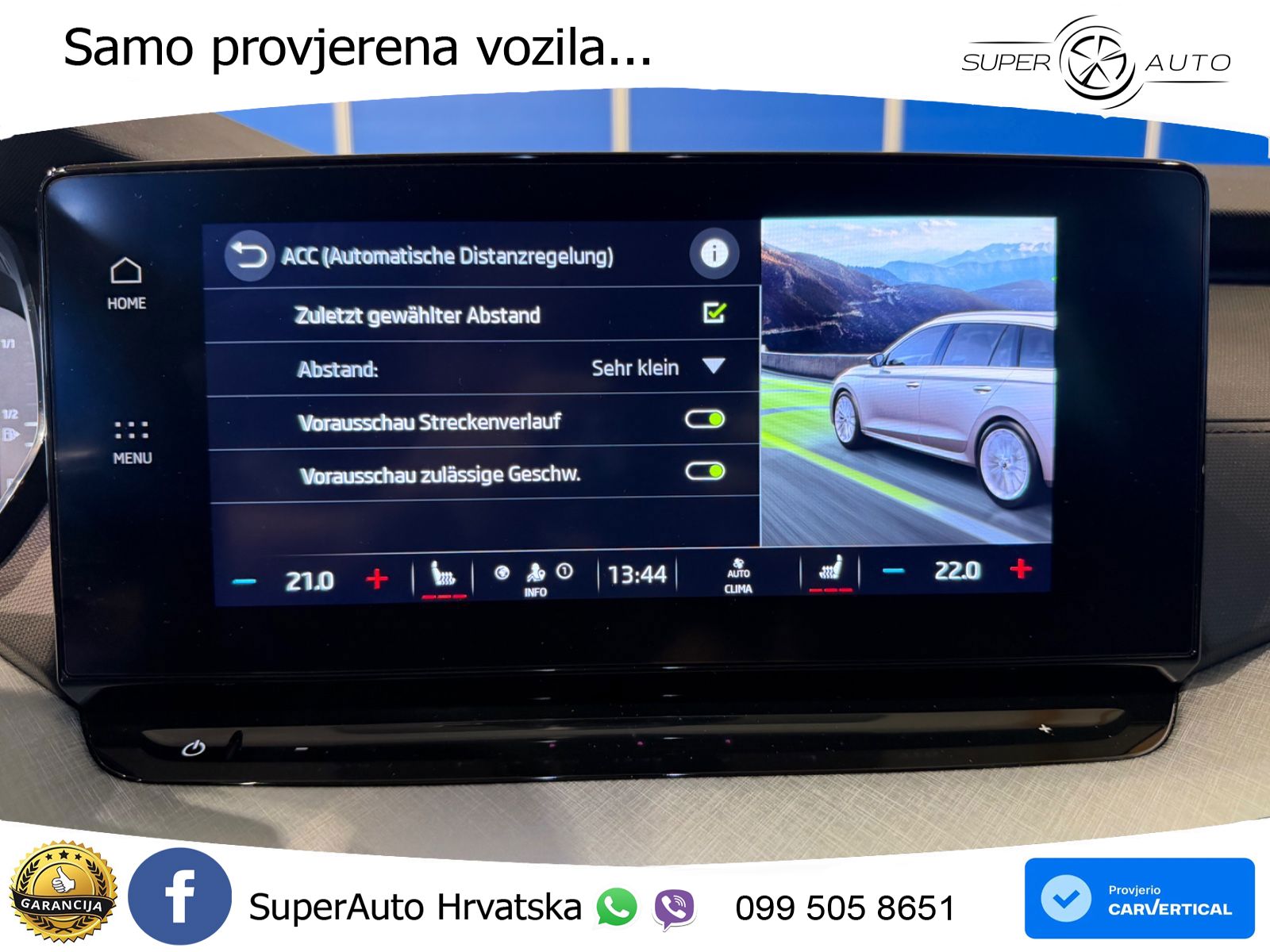 Škoda Octavia Combi 2.0 TDI (150 KS) DSG LED+GR SJED+ACC