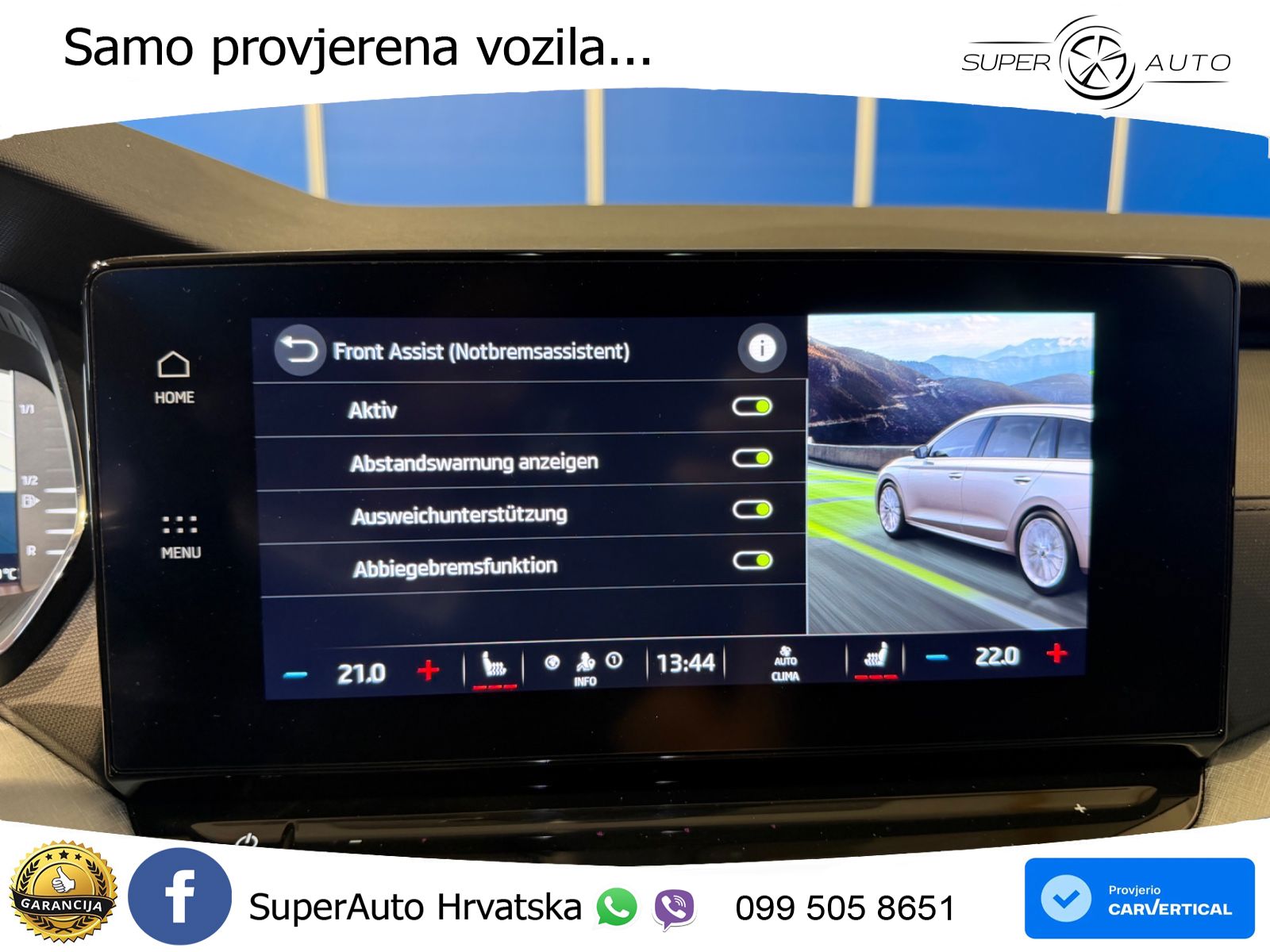 Škoda Octavia Combi 2.0 TDI (150 KS) DSG LED+GR SJED+ACC