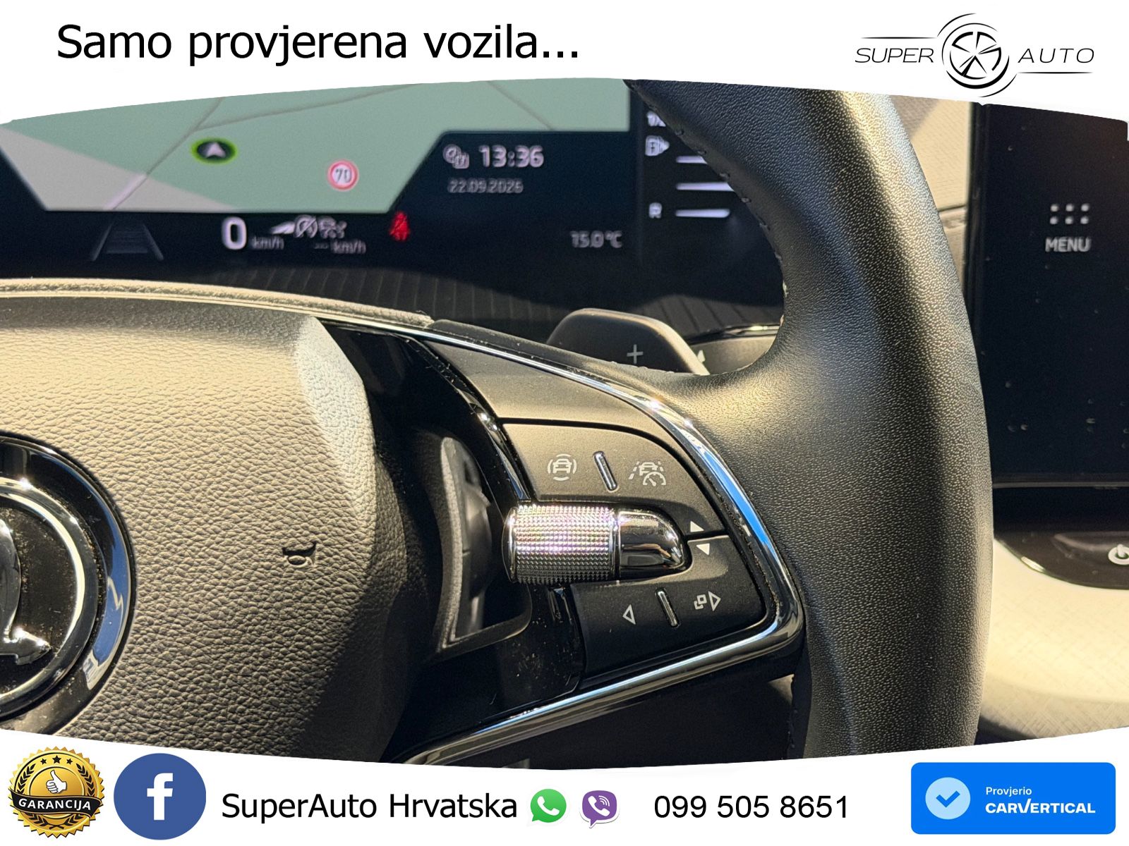 Škoda Octavia Combi 2.0 TDI (150 KS) DSG LED+GR SJED+ACC
