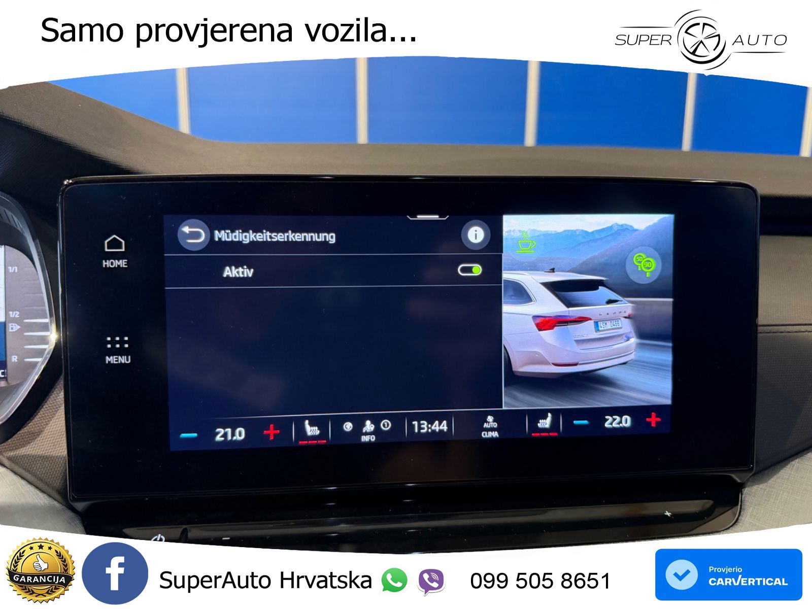 Škoda Octavia Combi 2.0 TDI (150 KS) DSG LED+GR SJED+ACC