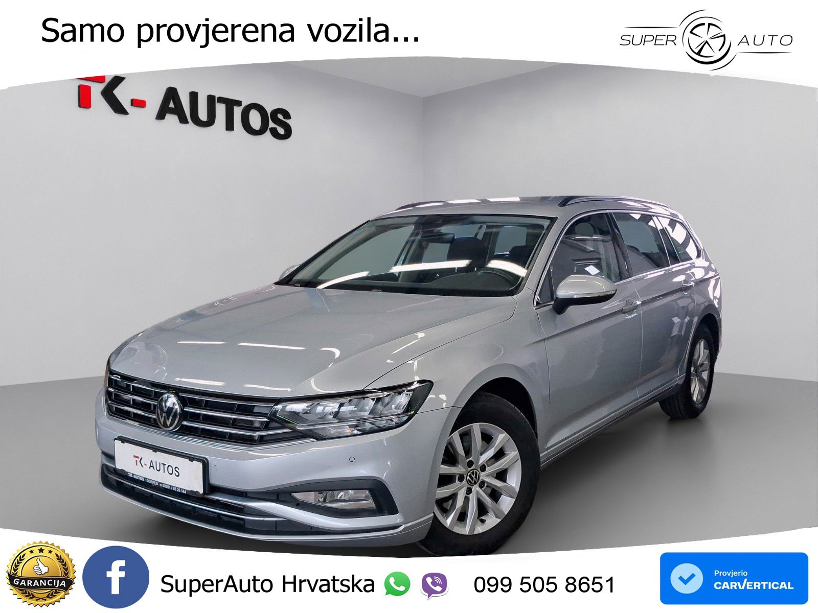 Volkswagen Passat Variant 2.0 TDI (150 KS) DSG Business LED+GR SJED+ACC