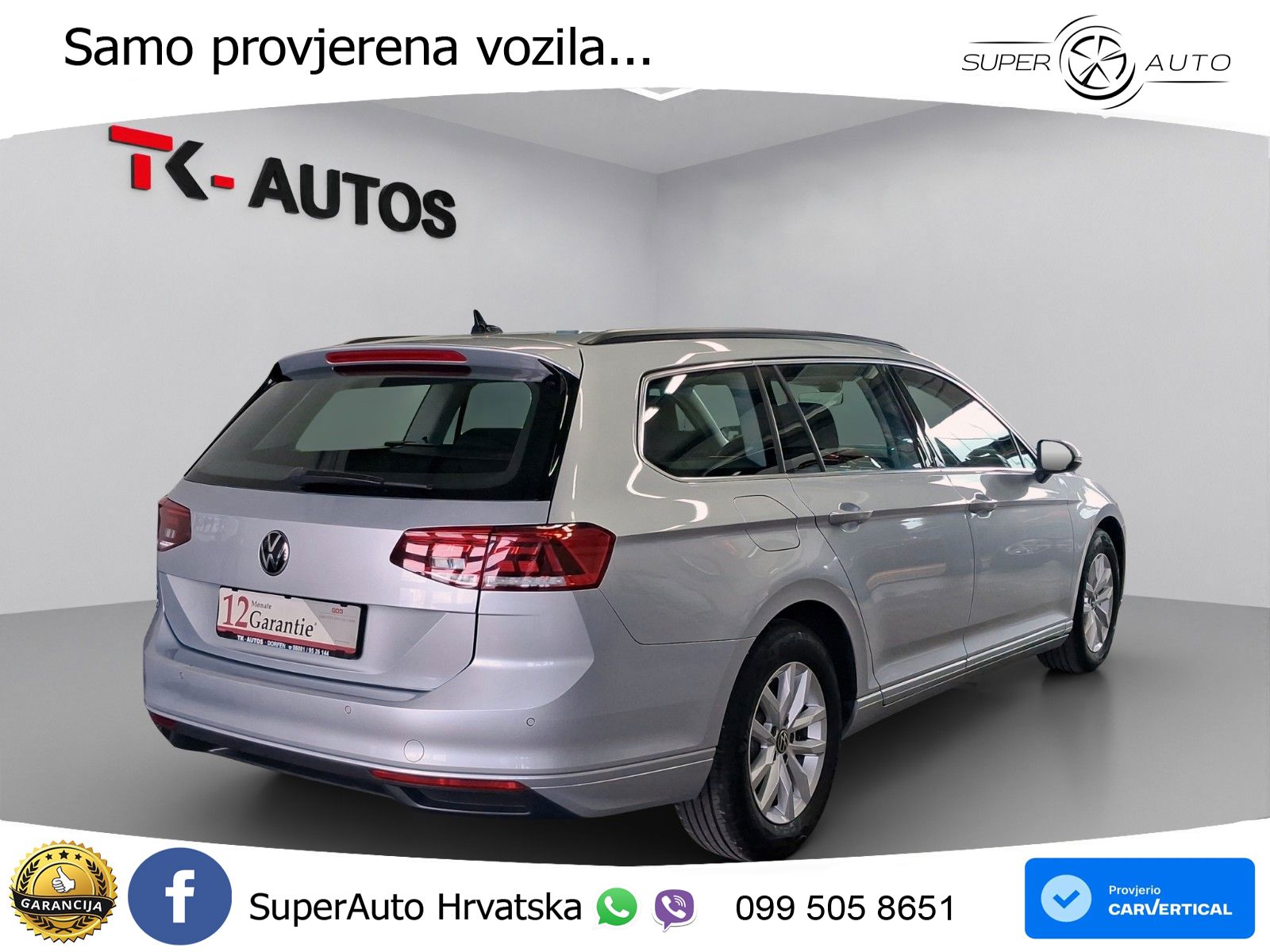 Volkswagen Passat Variant 2.0 TDI (150 KS) DSG Business LED+GR SJED+ACC