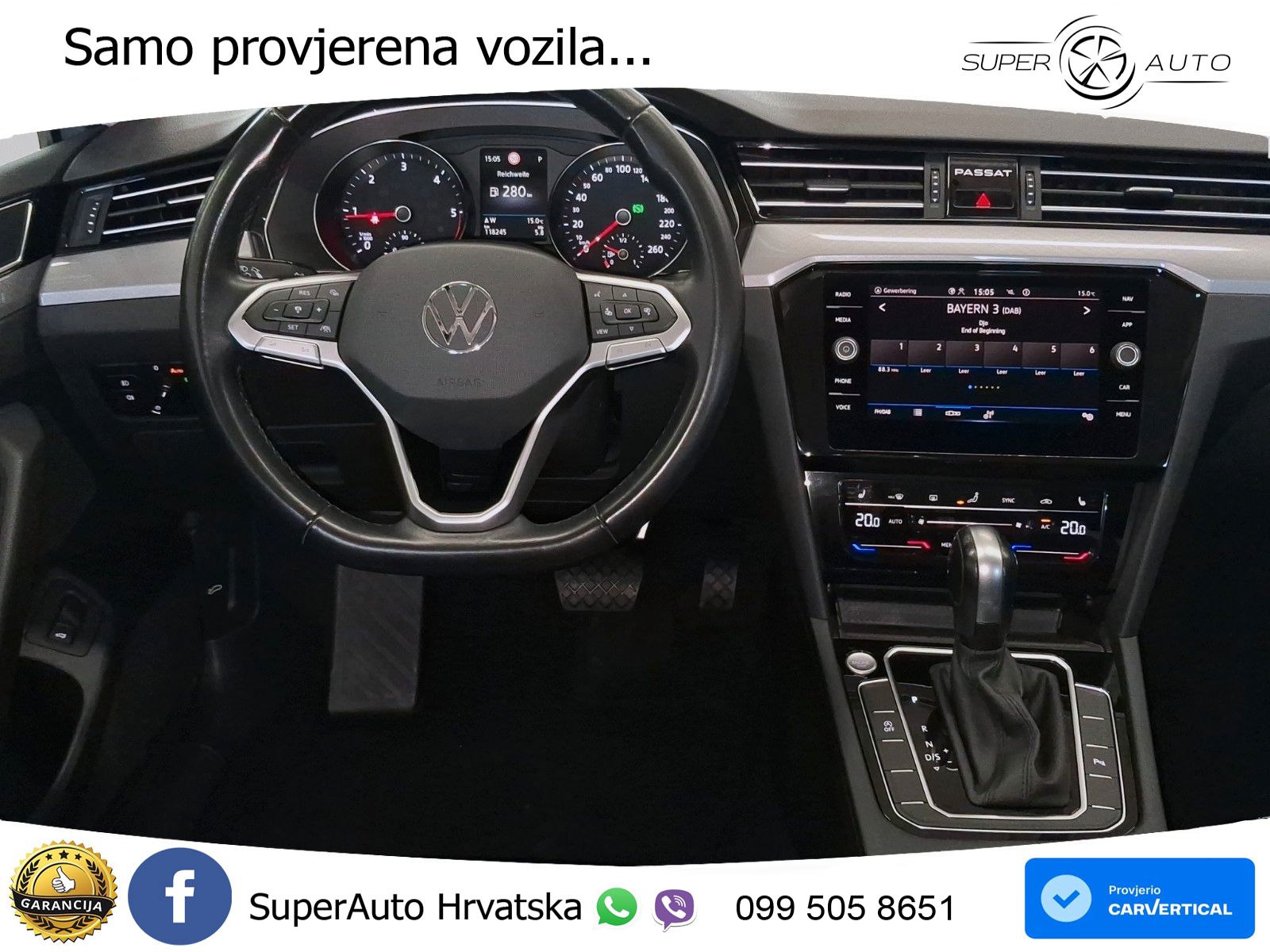 Volkswagen Passat Variant 2.0 TDI (150 KS) DSG Business LED+GR SJED+ACC