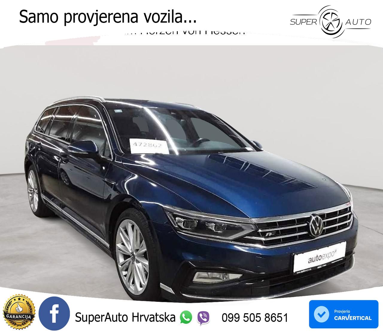 Volkswagen Passat Variant 2.0 TDI (200 KS) DSG R-Line