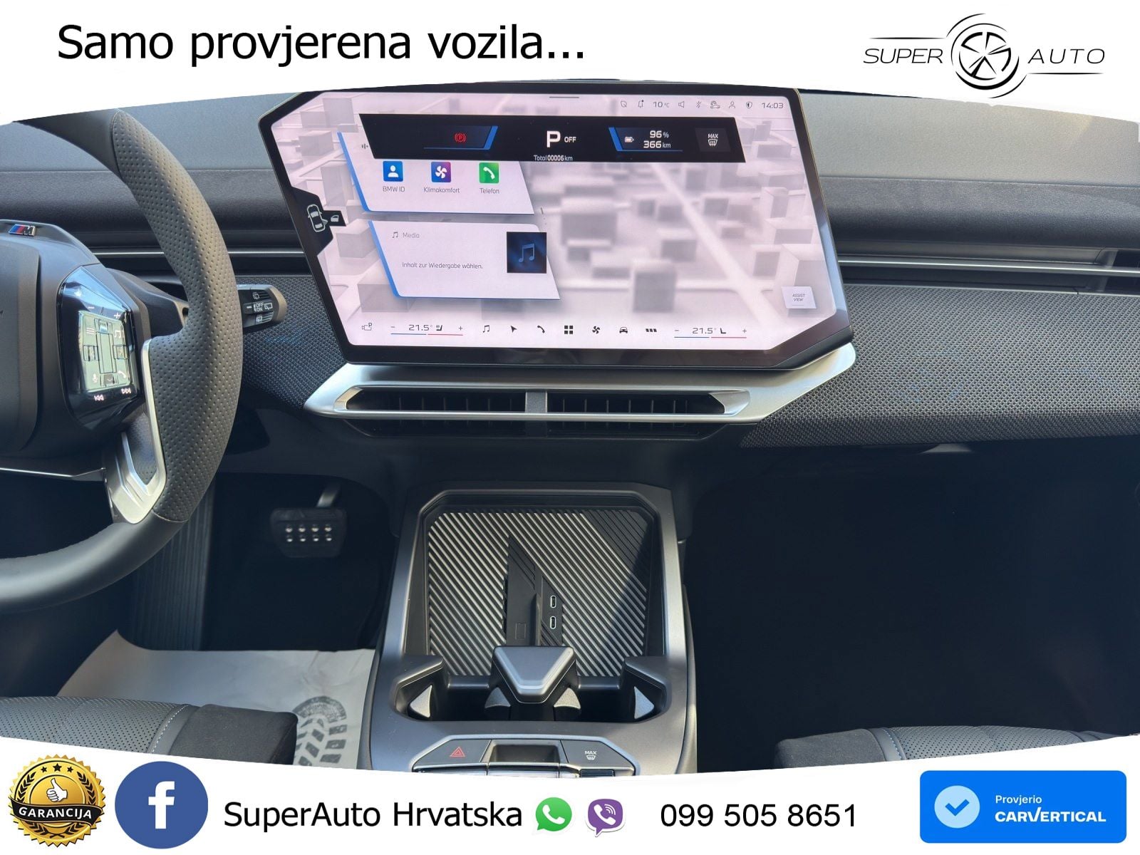 BMW iX3 40 82.6 kWh (320 KS) LED+GR SJED+ACC