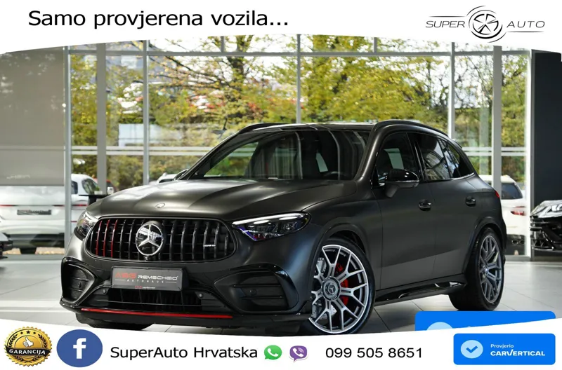 Mercedes AMG GLC 63 S E PERFORMANCE (680 KS) 4MATIC+ AMG SPEEDSHIFT MCT 9G ACC+HEAD+4xGR SJED+360+PANO