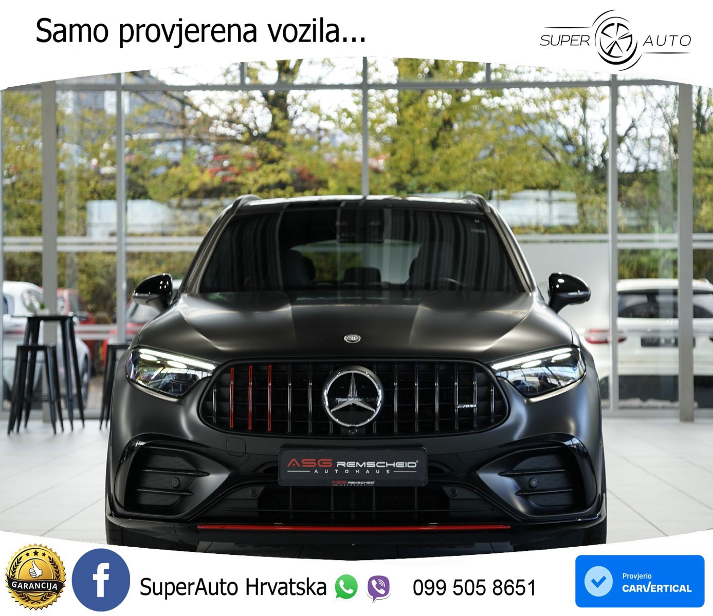 Mercedes AMG GLC 63 S E PERFORMANCE (680 KS) 4MATIC+ AMG SPEEDSHIFT MCT 9G ACC+HEAD+4xGR SJED+360+PANO