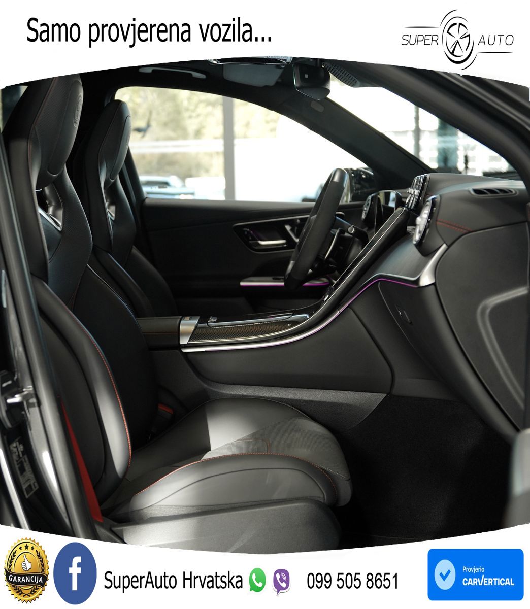 Mercedes AMG GLC 63 S E PERFORMANCE (680 KS) 4MATIC+ AMG SPEEDSHIFT MCT 9G ACC+HEAD+4xGR SJED+360+PANO