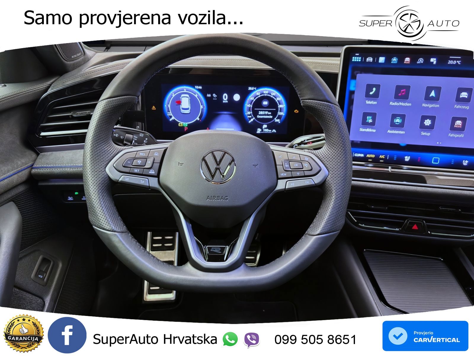 Volkswagen Passat Variant 2.0 TDI (193 KS) 4MOTION DSG R-Line LED+GR SJED+ACC