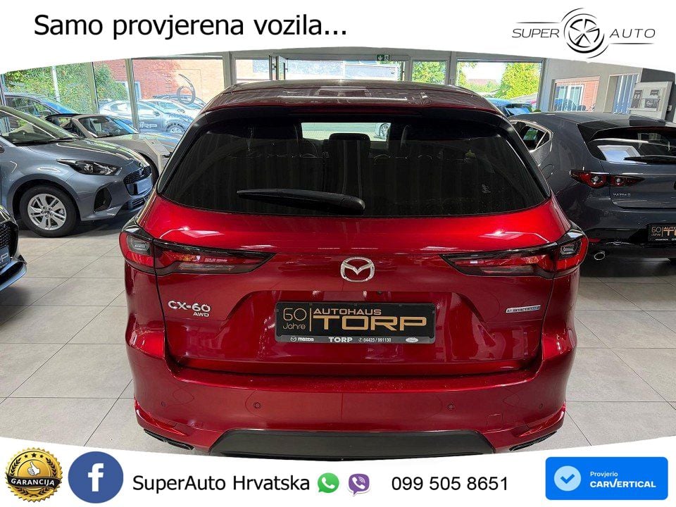 Mazda CX-60 2.5 e-Skyactiv (328 KS) AWD Automatic LED+GR SJED+ACC