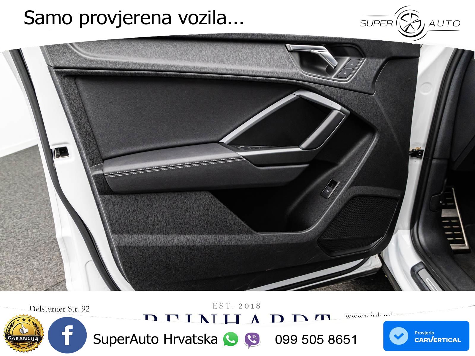 Audi Q3 II Sportback 35 TFSI (150 KS) S line LED+GR SJED+ACC