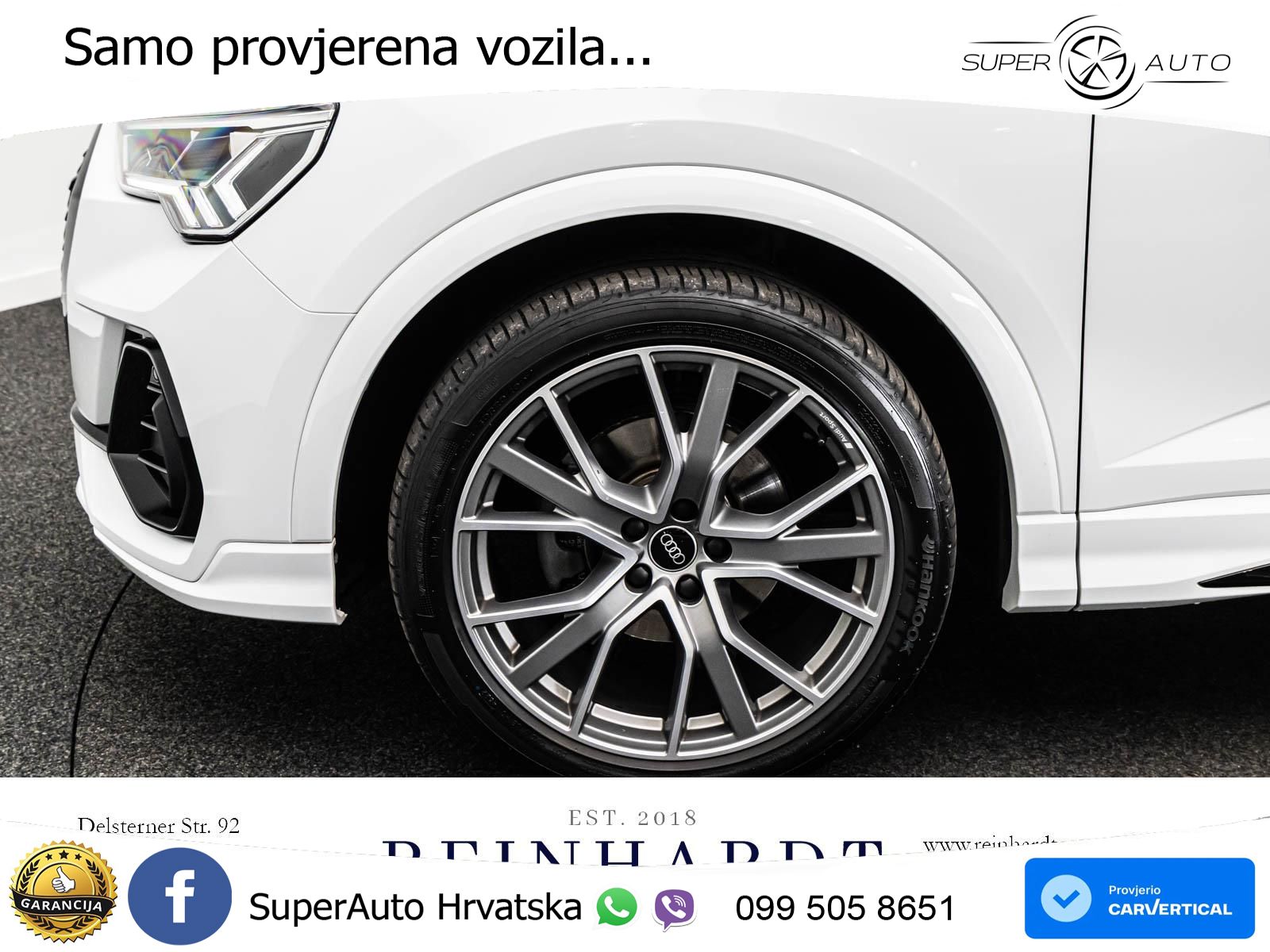Audi Q3 II Sportback 35 TFSI (150 KS) S line LED+GR SJED+ACC