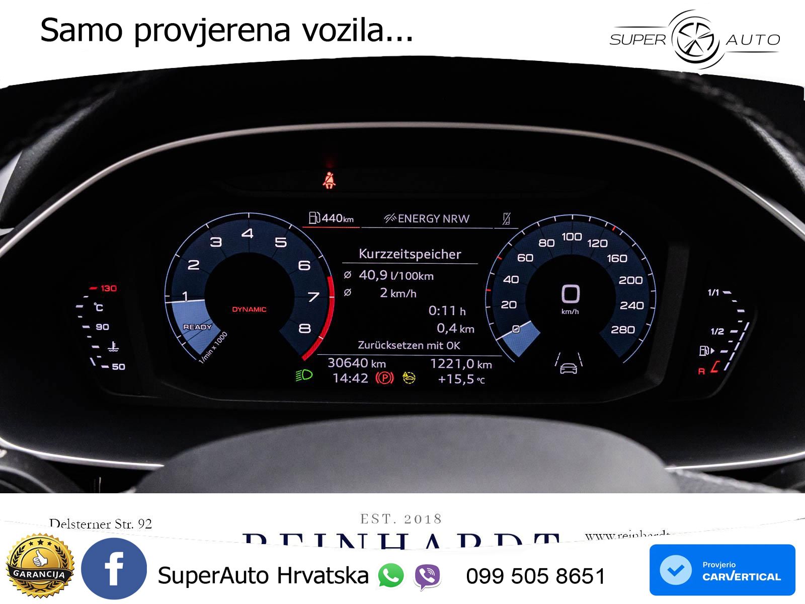Audi Q3 II Sportback 35 TFSI (150 KS) S line LED+GR SJED+ACC